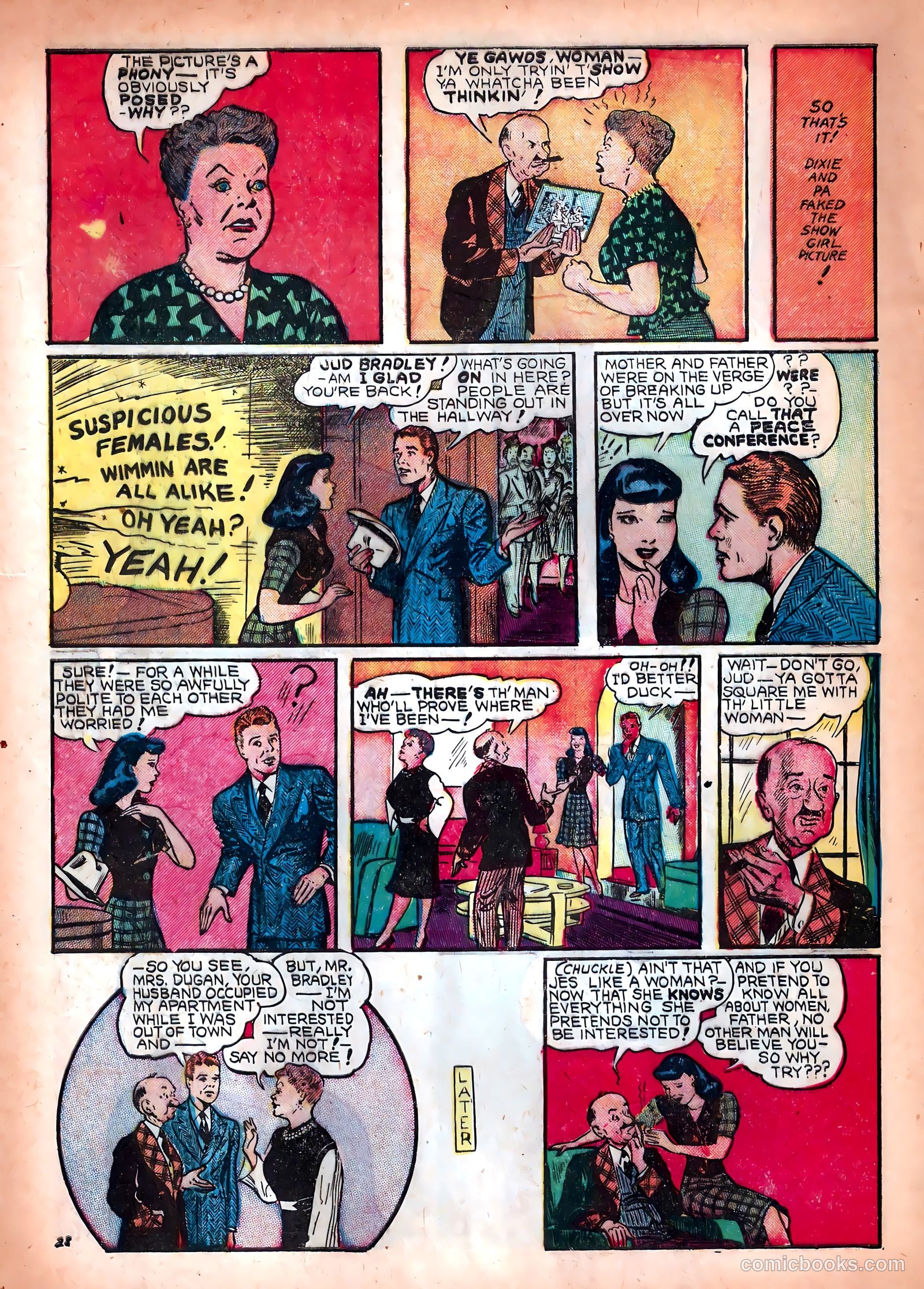 Dixie Dugan #12 (1949) — page 30 of 36