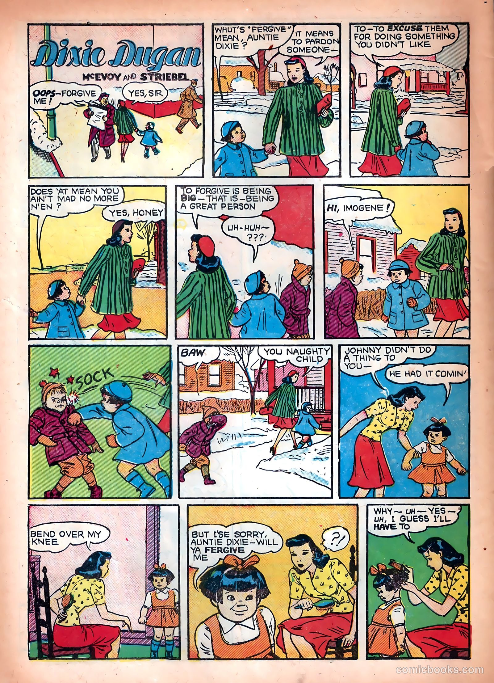 Dixie Dugan #12 (1949) — page 34 of 36