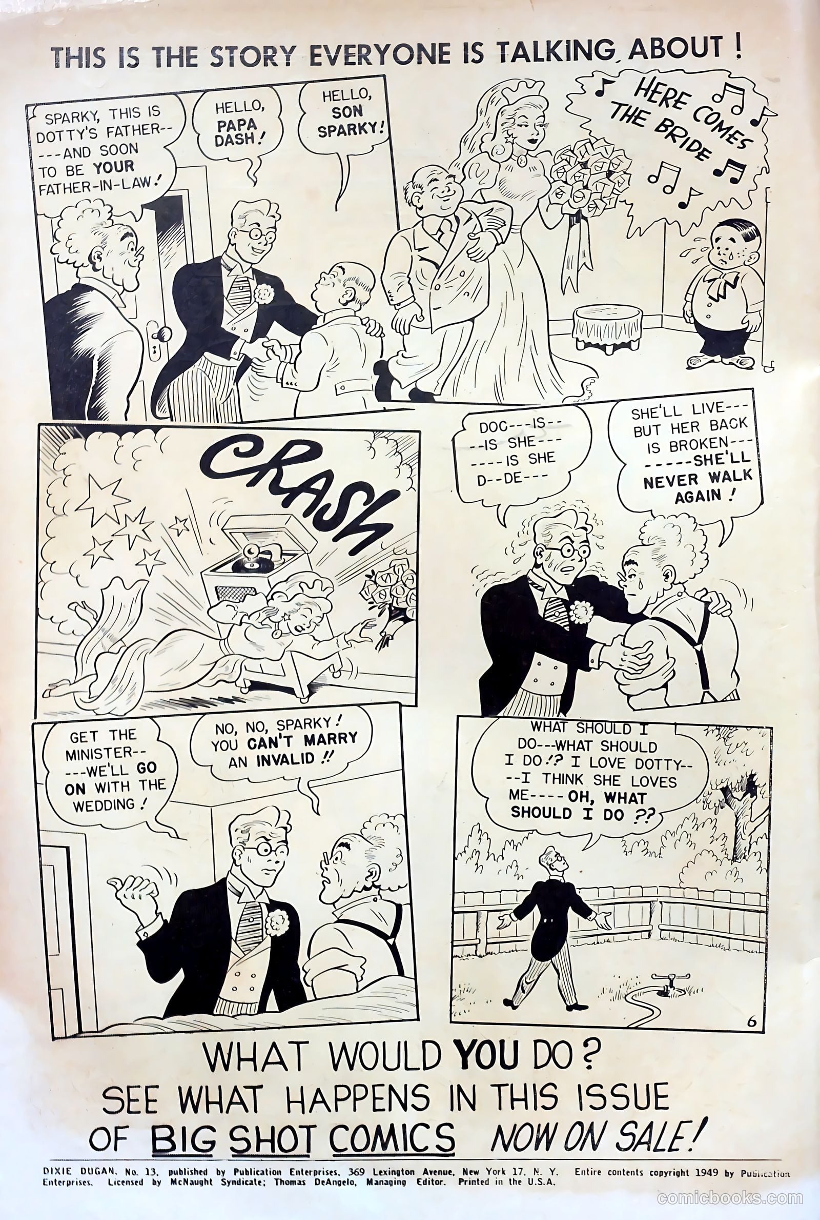 Dixie Dugan #13 (1949) — page 2 of 37