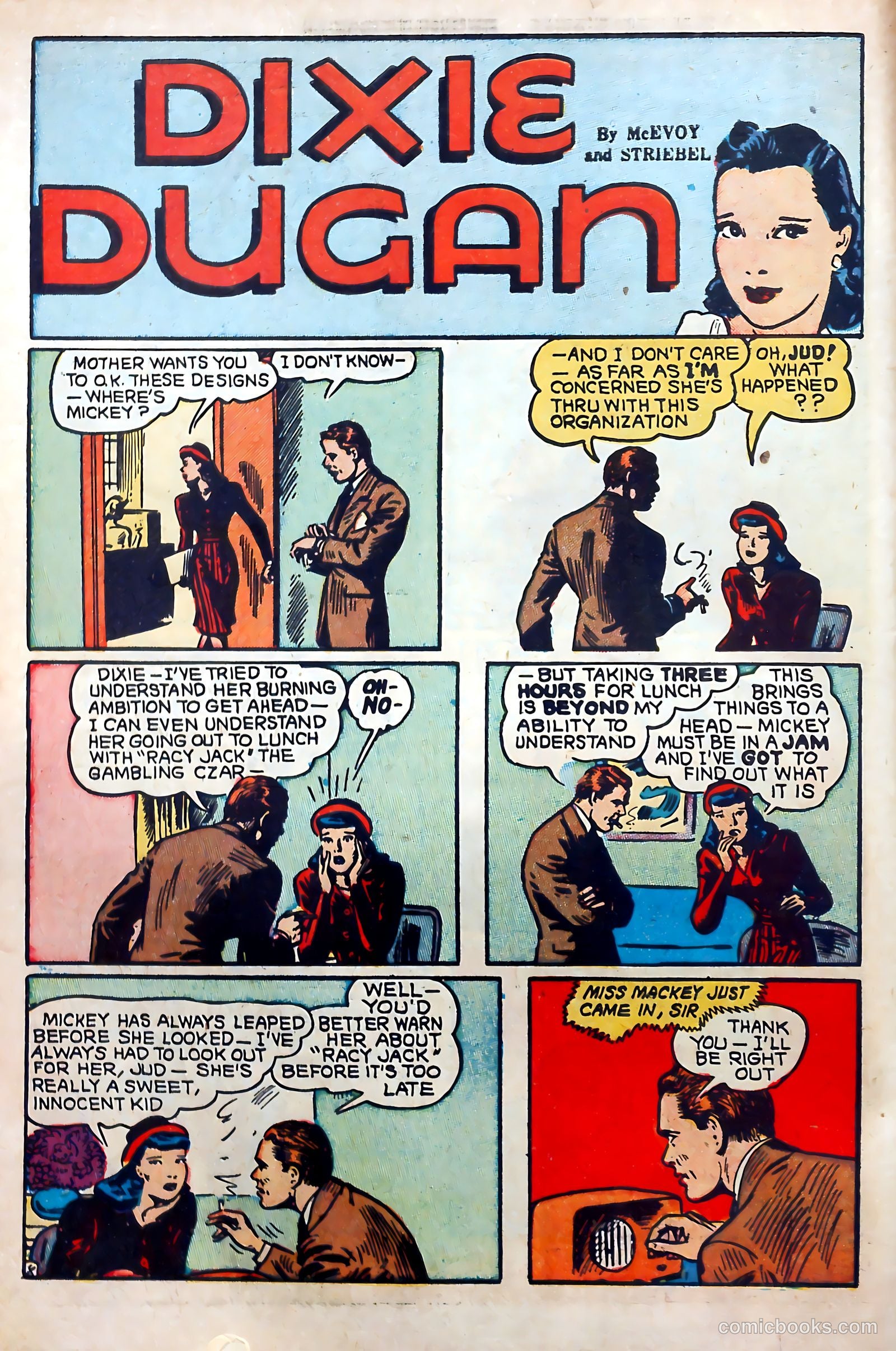 Dixie Dugan #13 (1949) — page 10 of 37