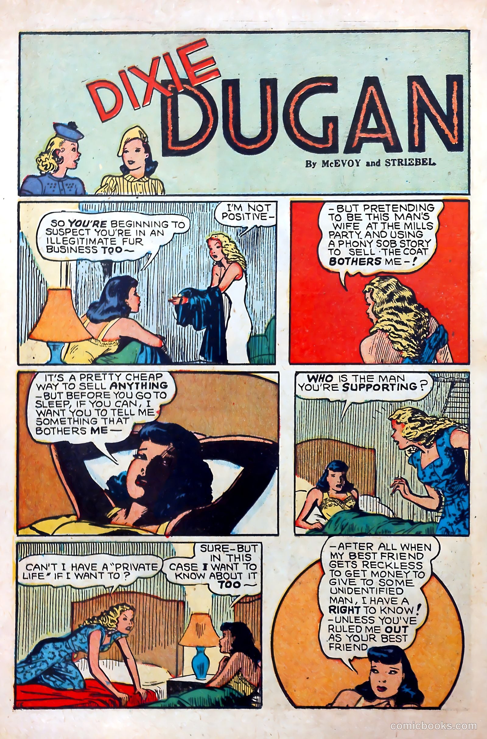 Dixie Dugan #13 (1949) — page 18 of 37