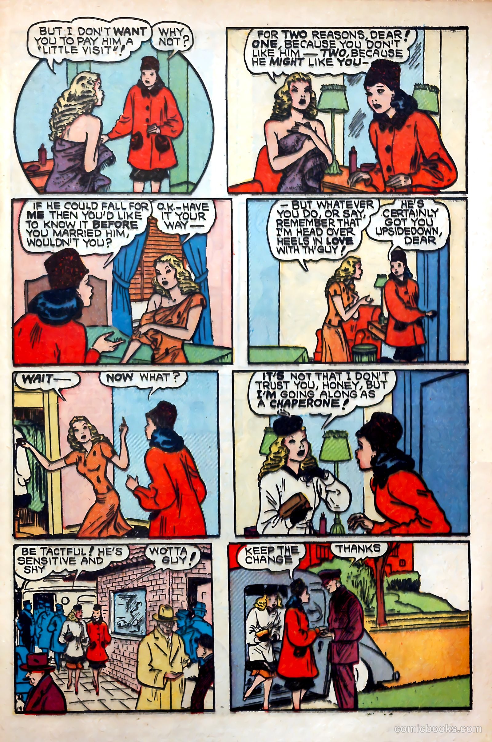 Dixie Dugan #13 (1949) — page 21 of 37
