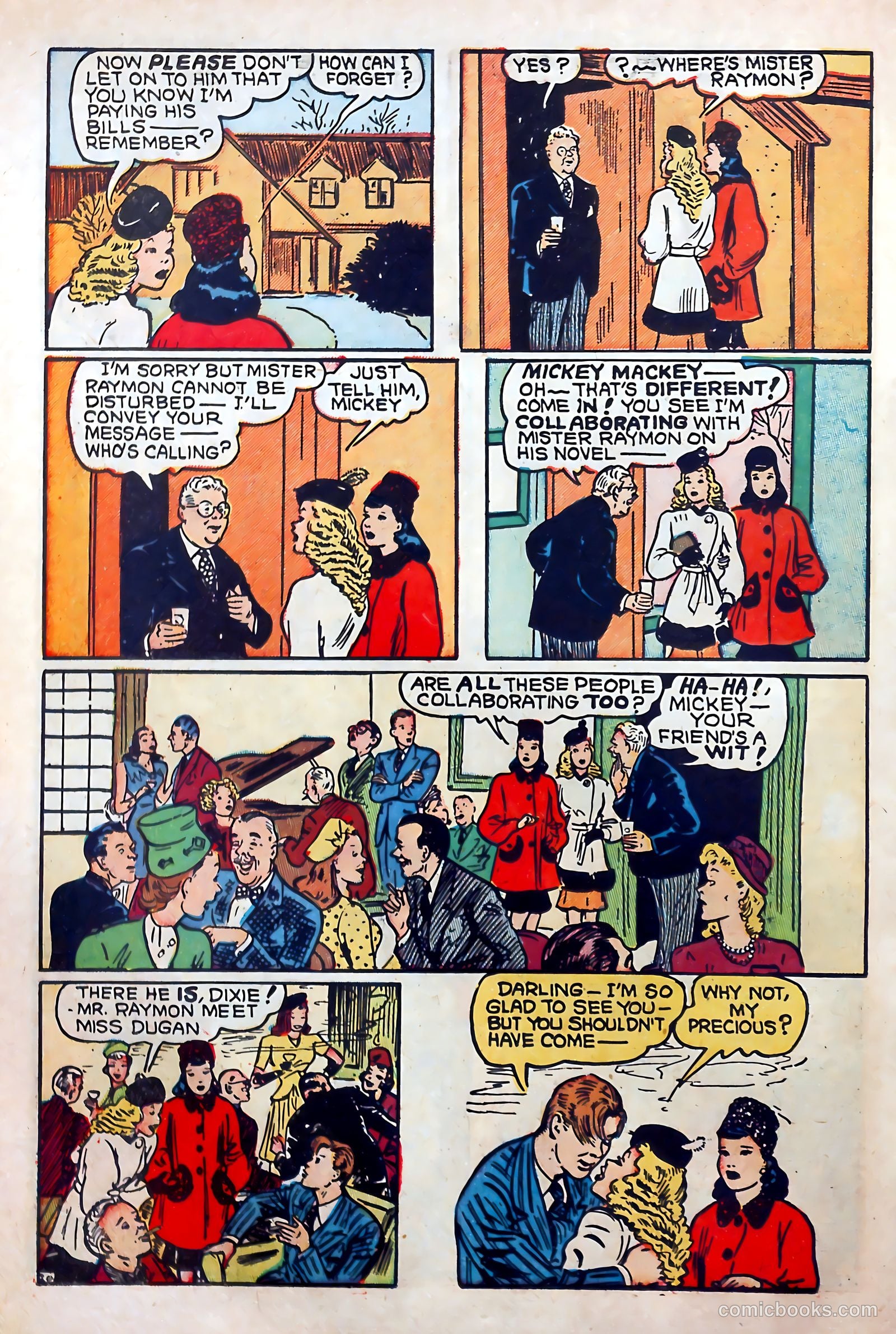 Dixie Dugan #13 (1949) — page 22 of 37