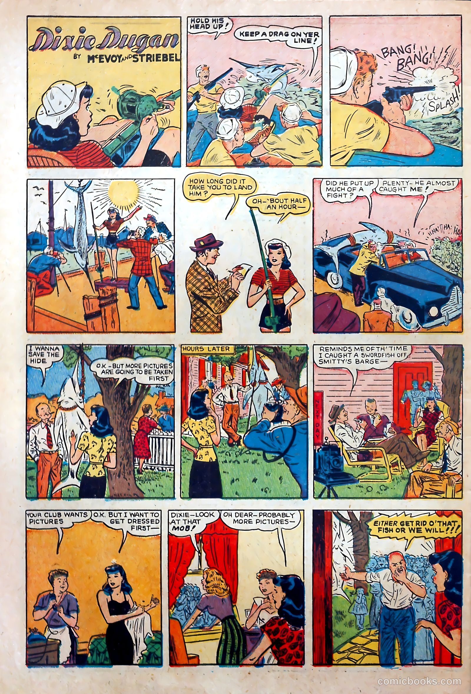 Dixie Dugan #13 (1949) — page 34 of 37