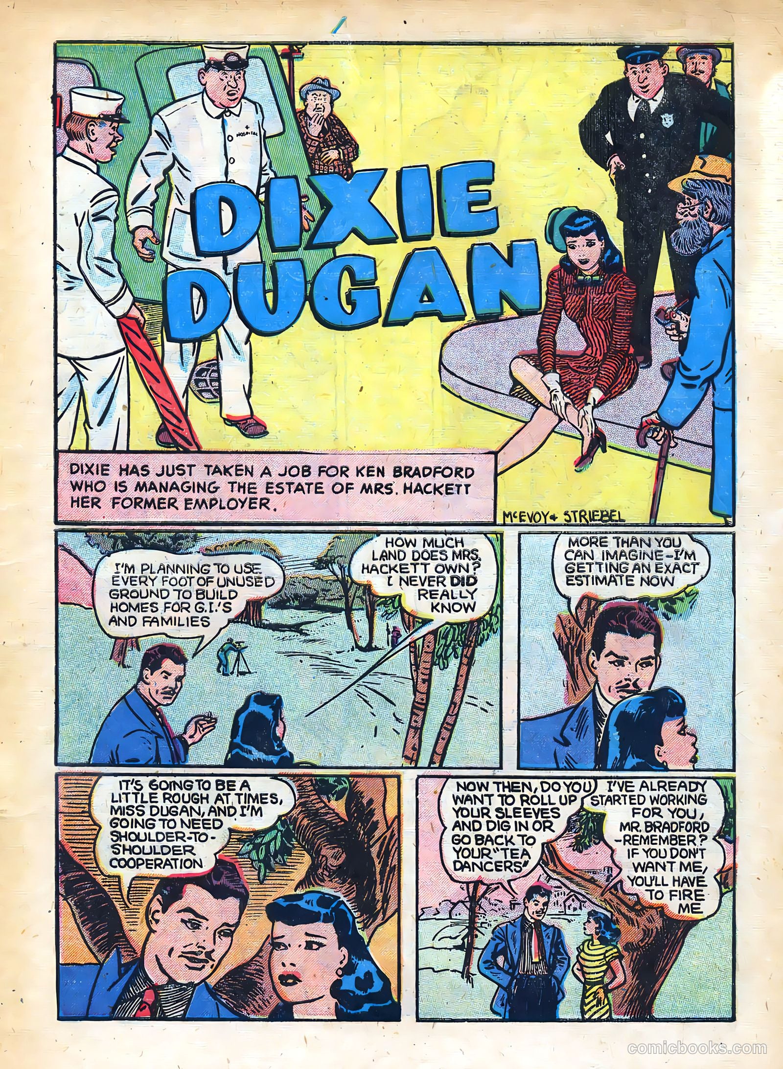 Dixie Dugan #2 (1942) — page 3 of 36