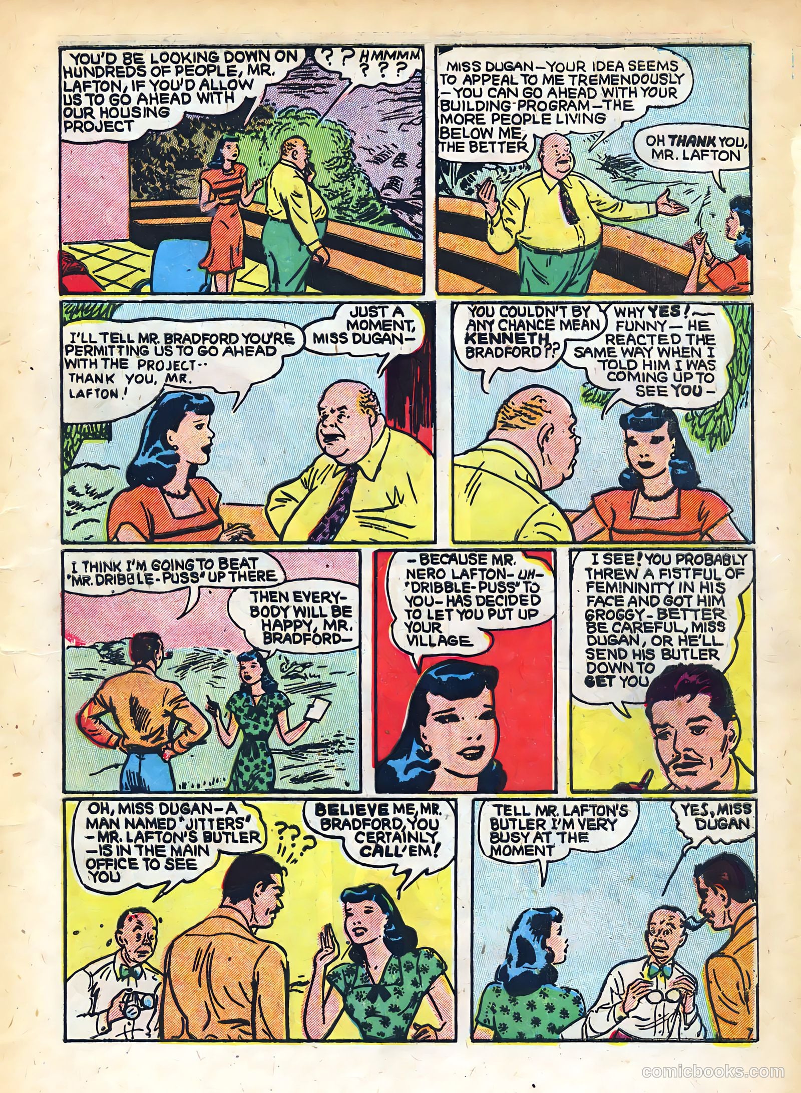 Dixie Dugan #2 (1942) — page 9 of 36