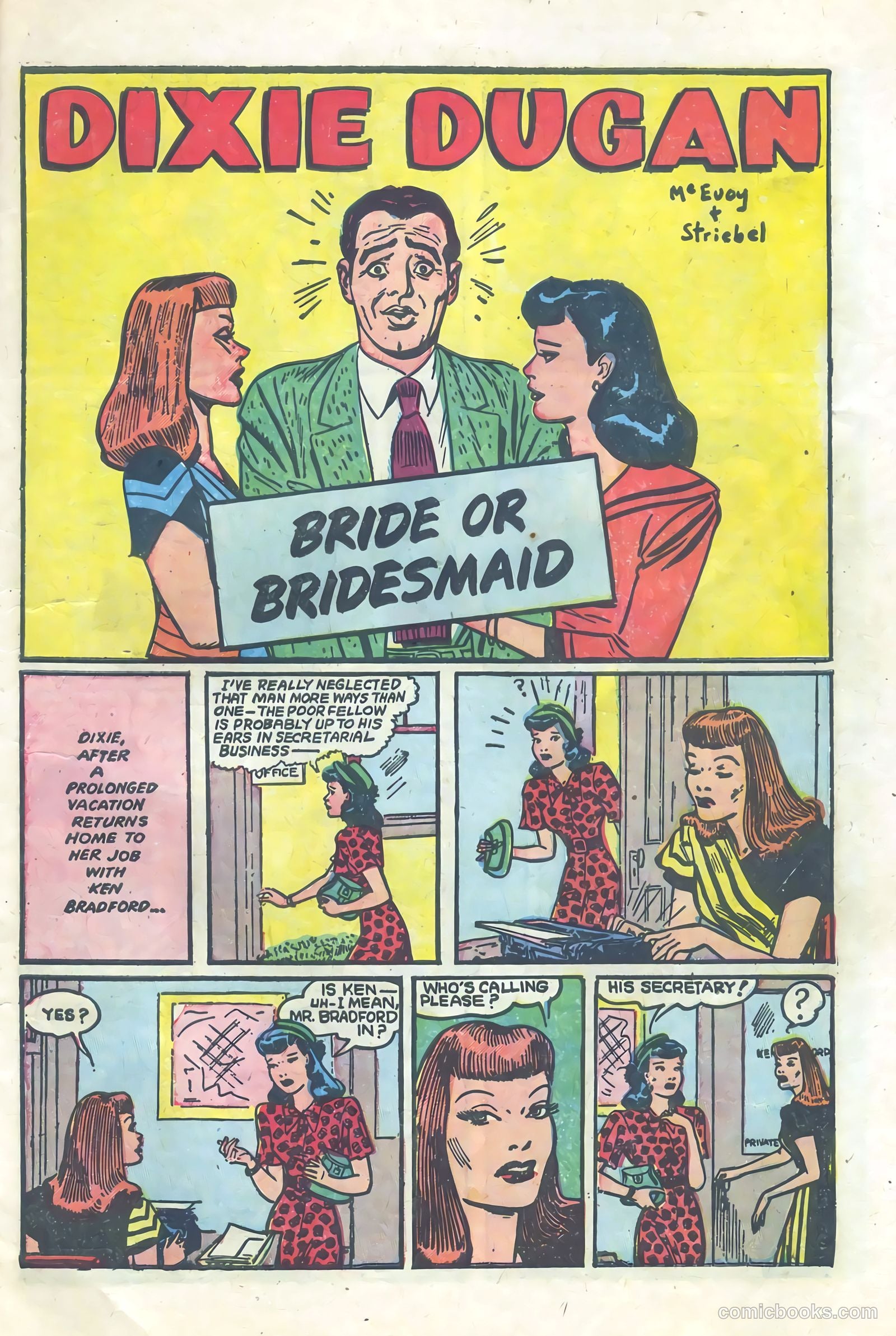Dixie Dugan #3 (1952) — page 3 of 36