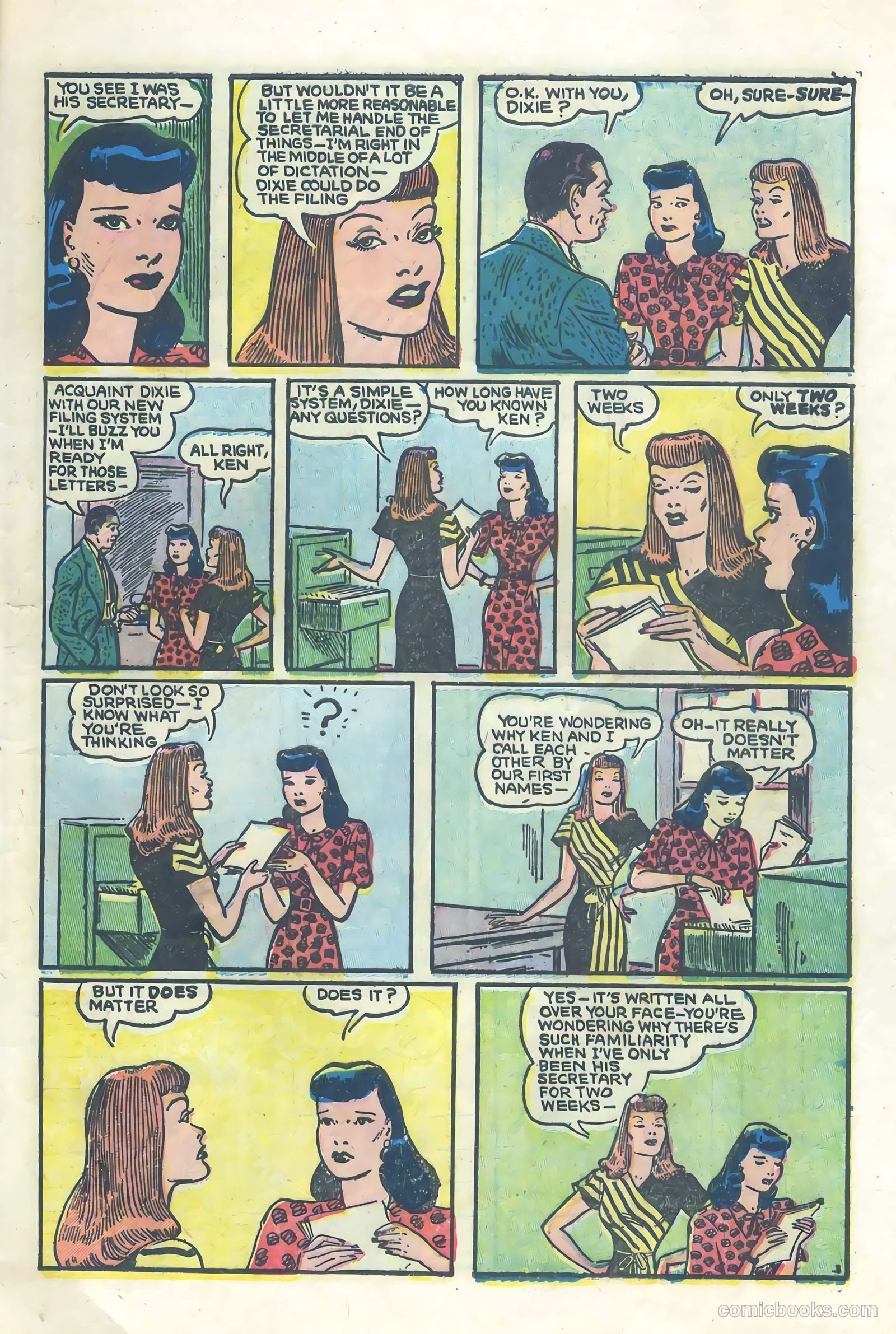 Dixie Dugan #3 (1952) — page 5 of 36