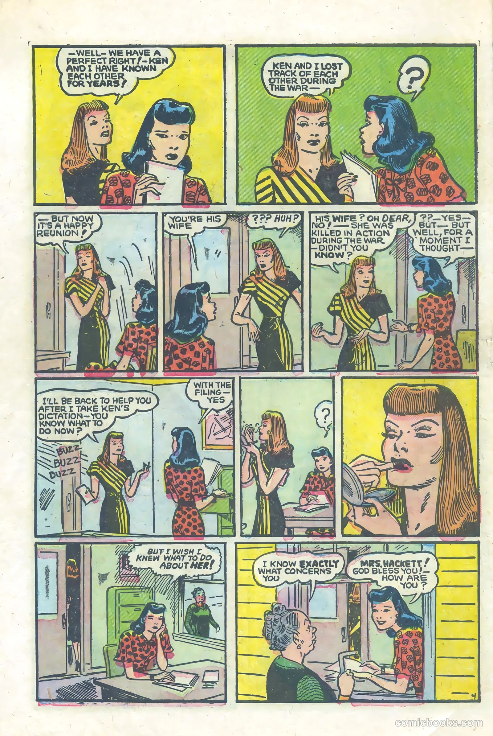 Dixie Dugan #3 (1952) — page 6 of 36