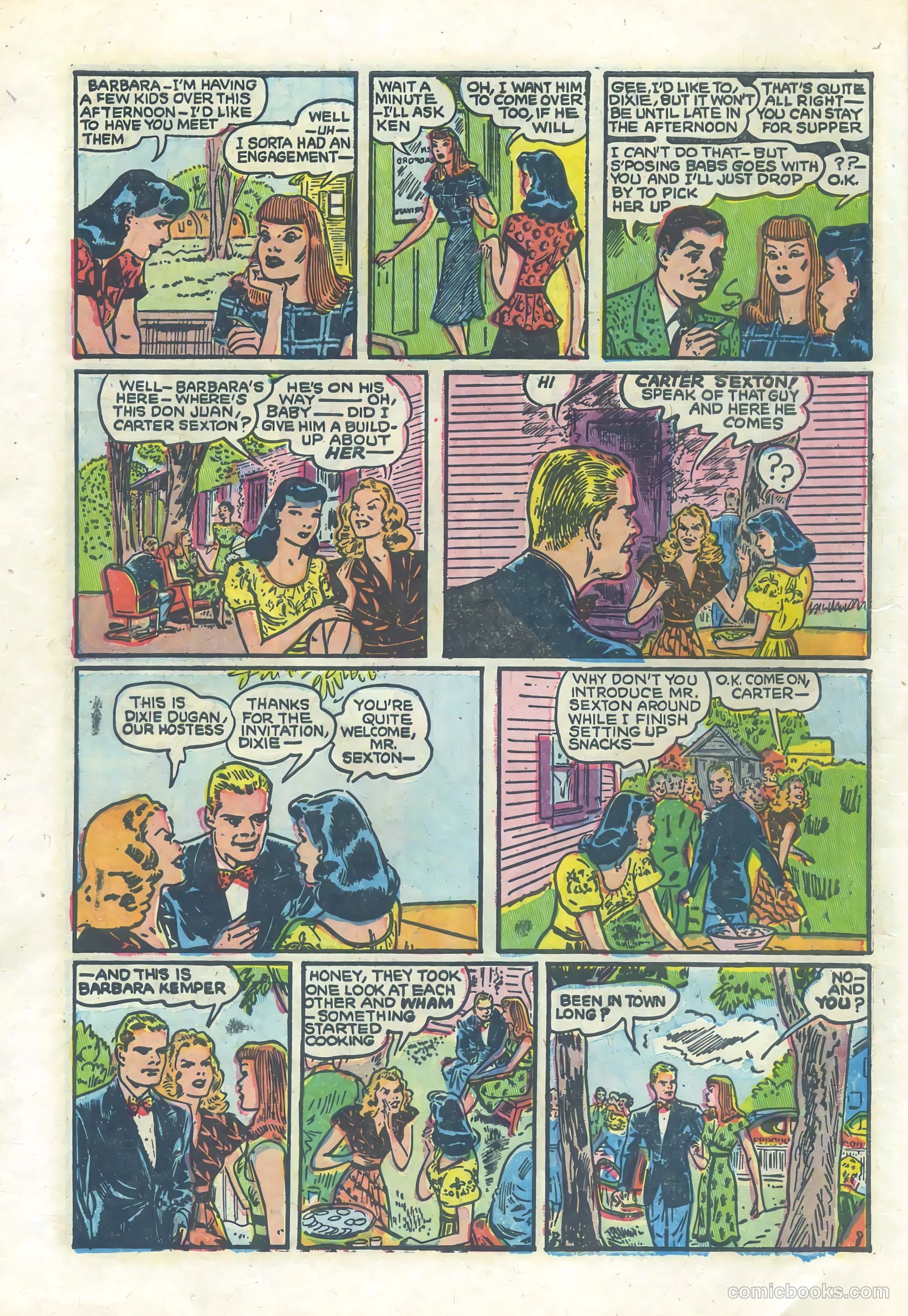 Dixie Dugan #3 (1952) — page 10 of 36