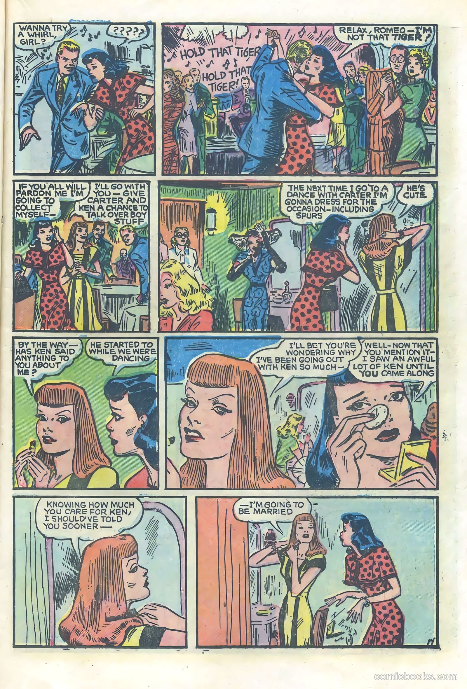 Dixie Dugan #3 (1952) — page 17 of 36
