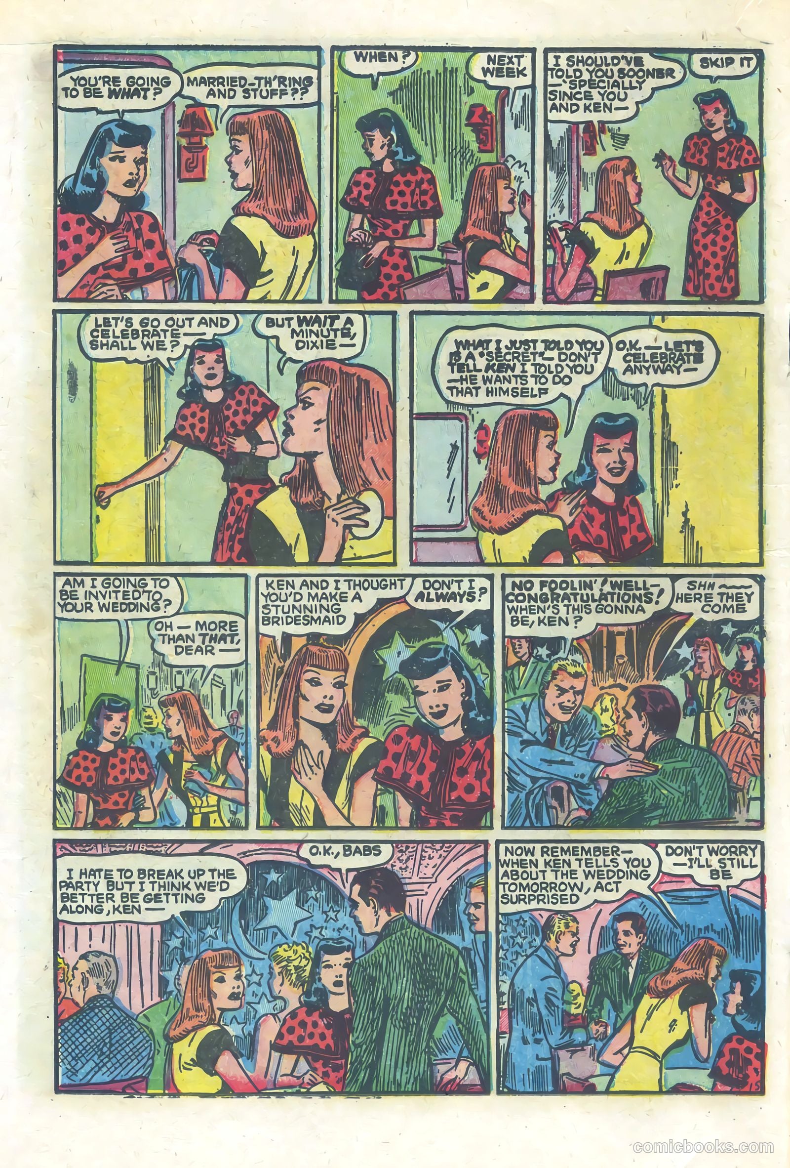 Dixie Dugan #3 (1952) — page 18 of 36