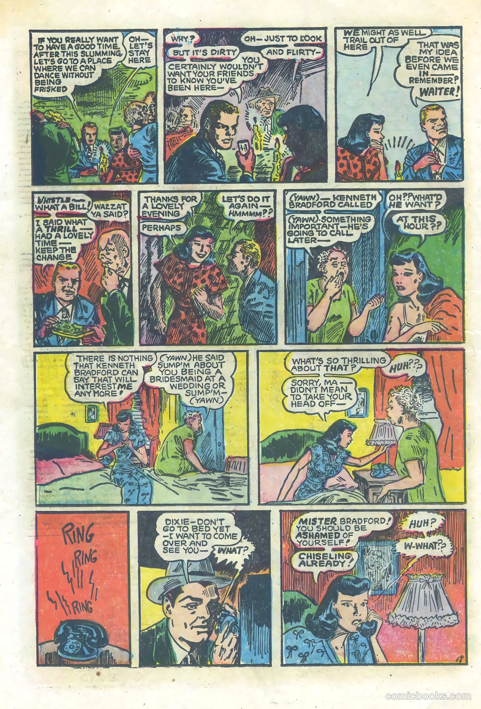Dixie Dugan #3 (1952) — page 22 of 36