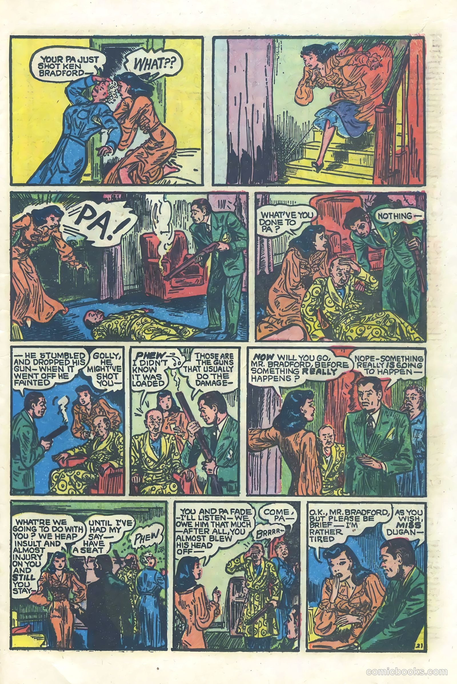 Dixie Dugan #3 (1952) — page 25 of 36