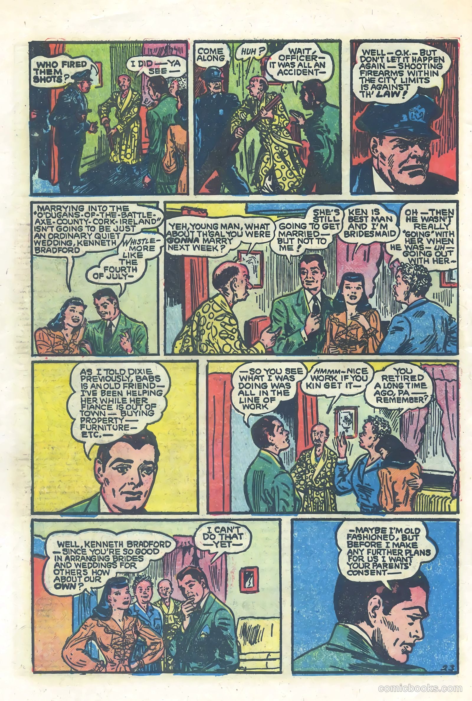 Dixie Dugan #3 (1952) — page 28 of 36