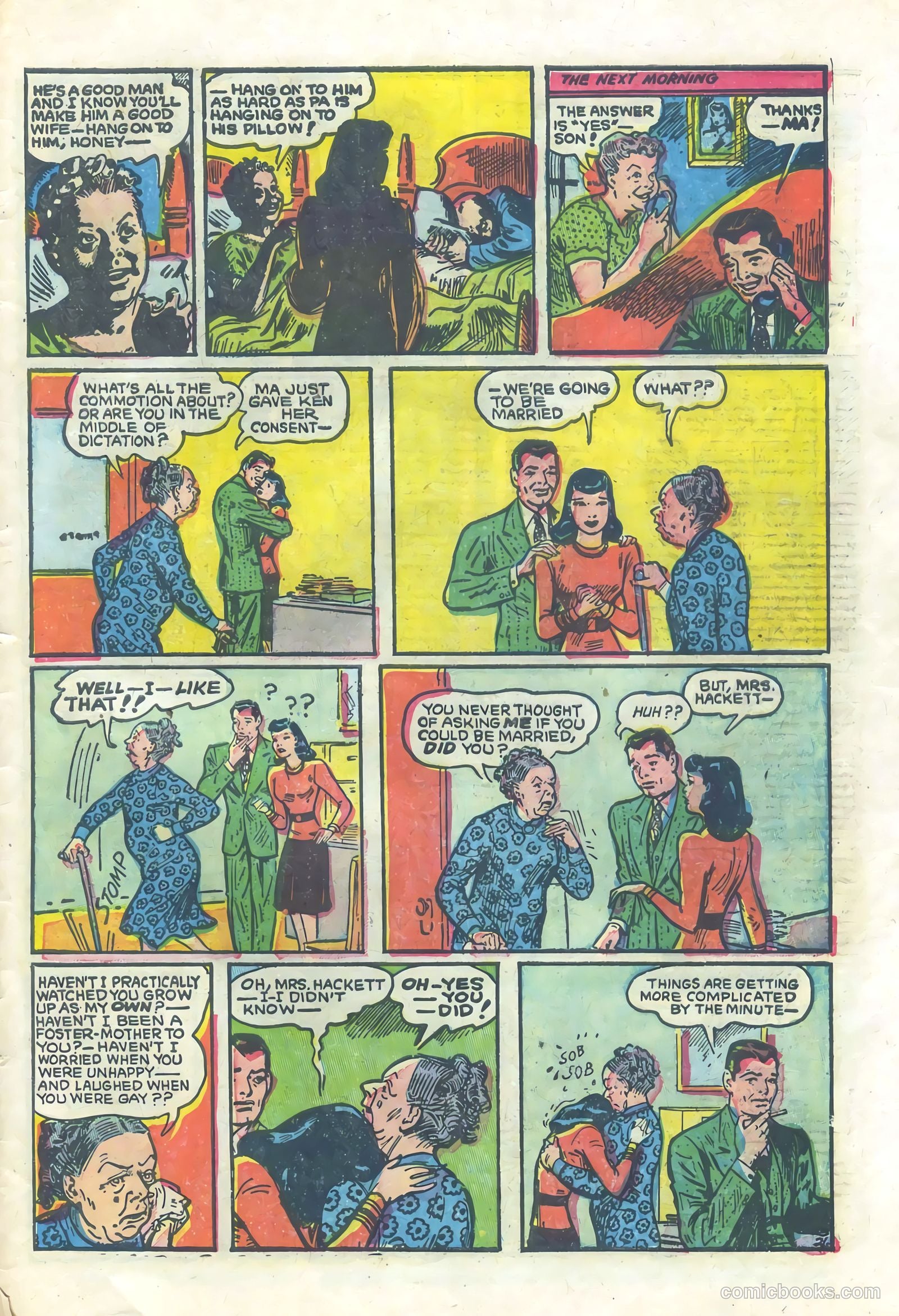 Dixie Dugan #3 (1952) — page 31 of 36
