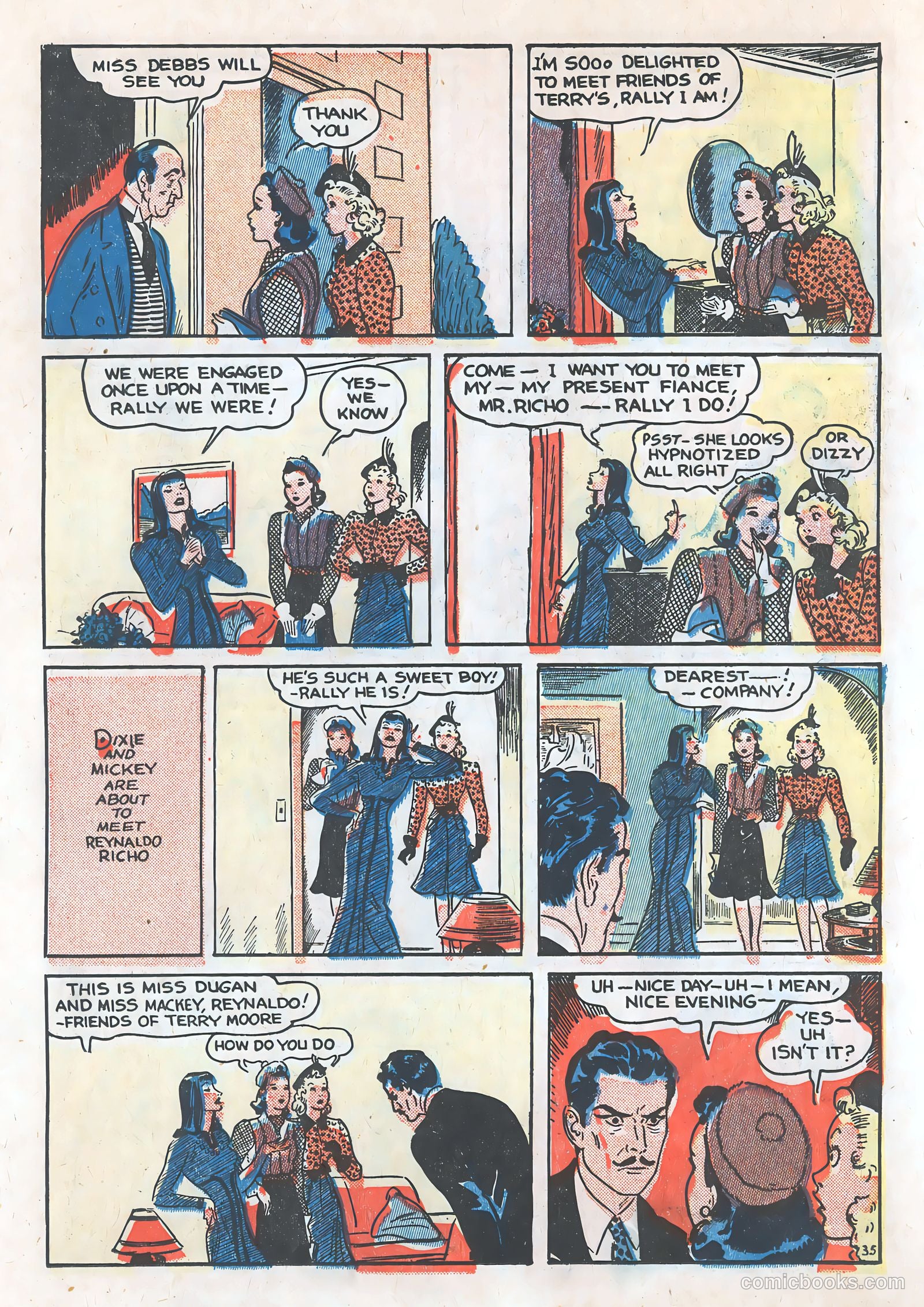 Dixie Dugan #3 (1942) — page 37 of 68