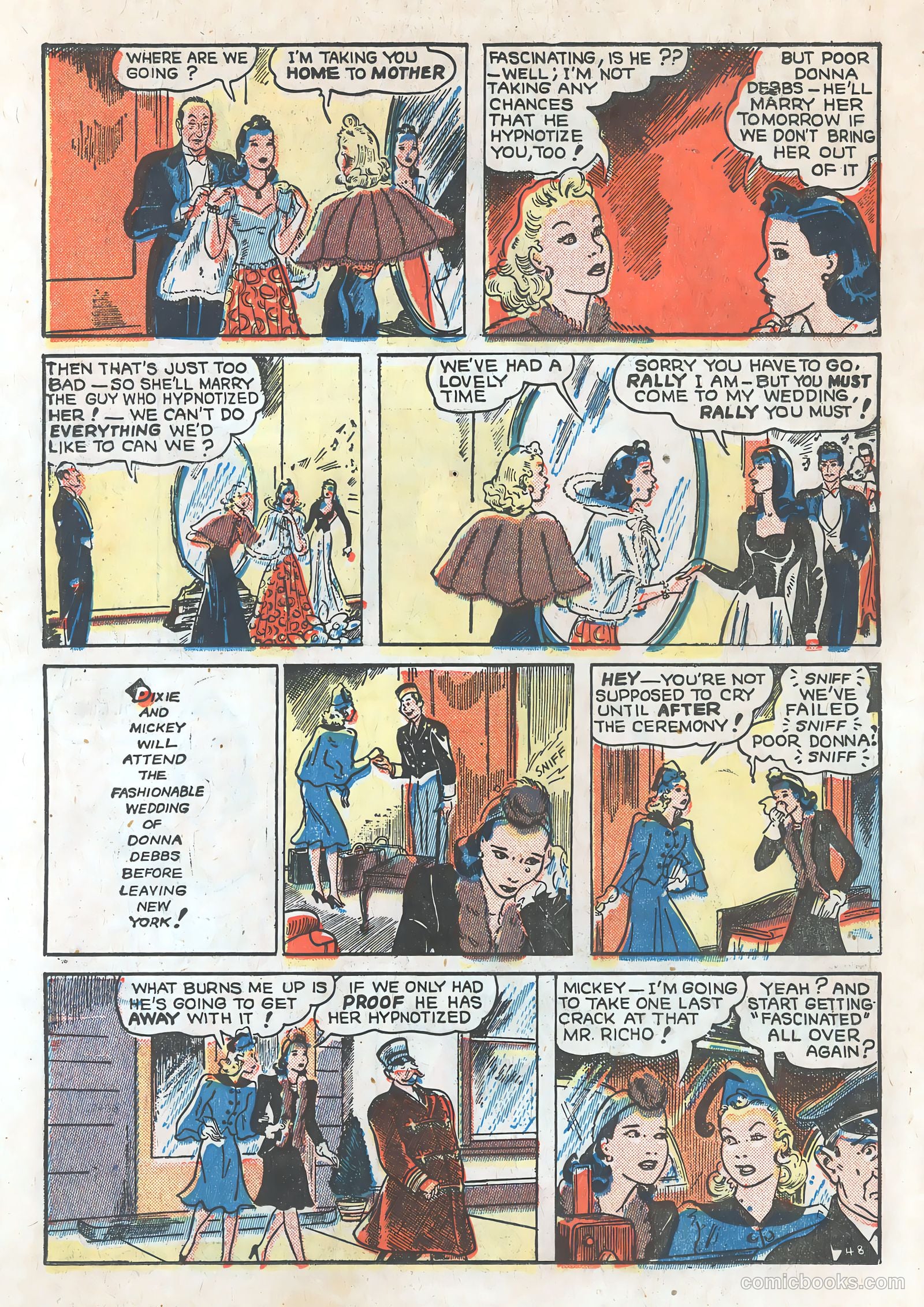 Dixie Dugan #3 (1942) — page 50 of 68