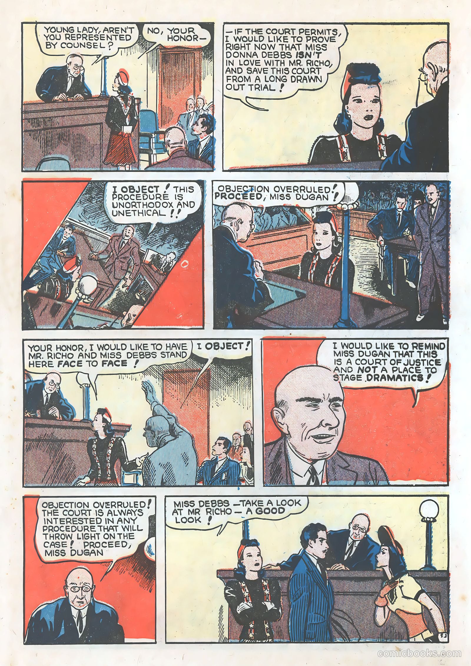 Dixie Dugan #3 (1942) — page 55 of 68