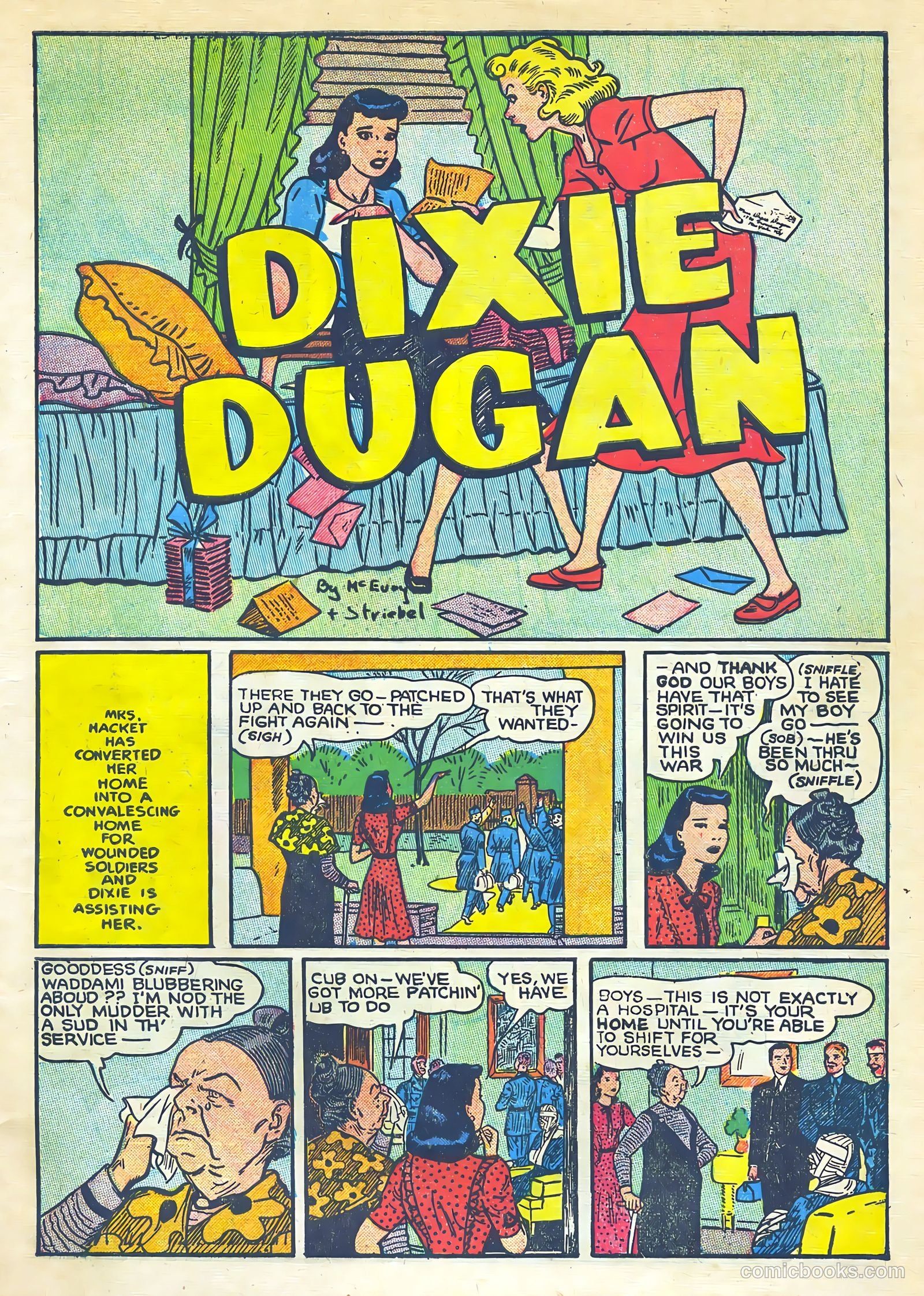Dixie Dugan #4 (1952) — page 3 of 37