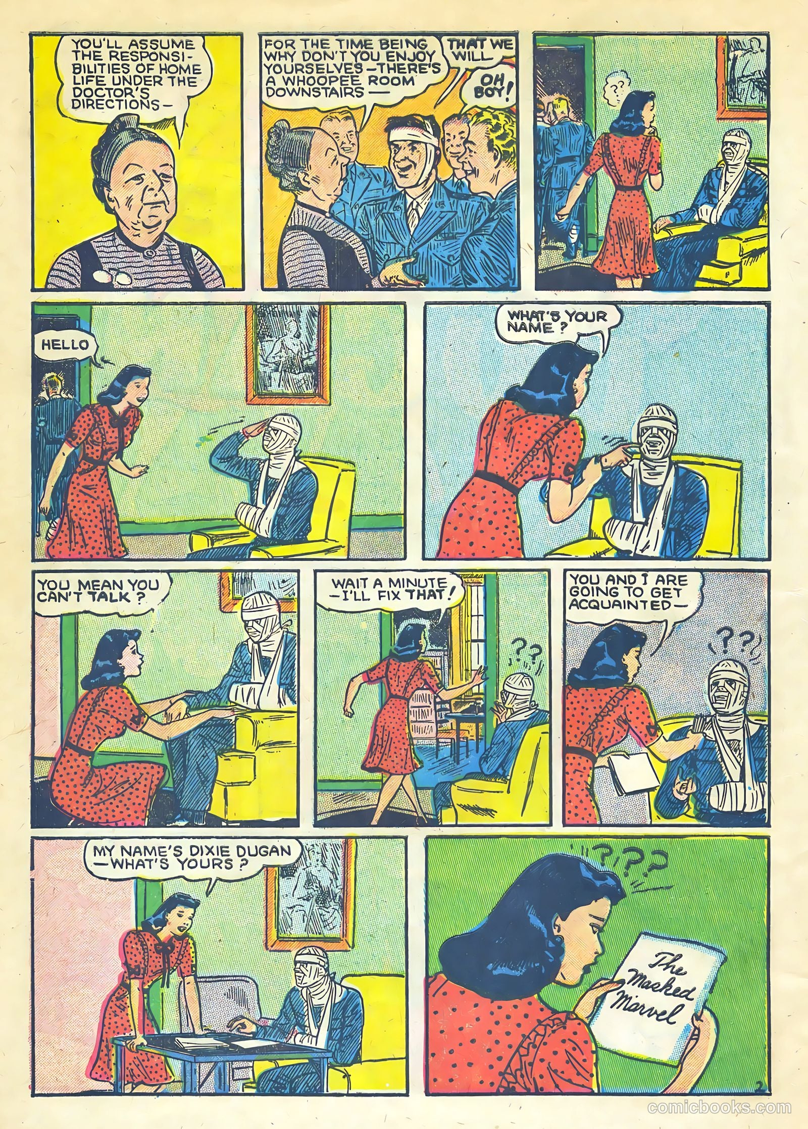 Dixie Dugan #4 (1952) — page 4 of 37