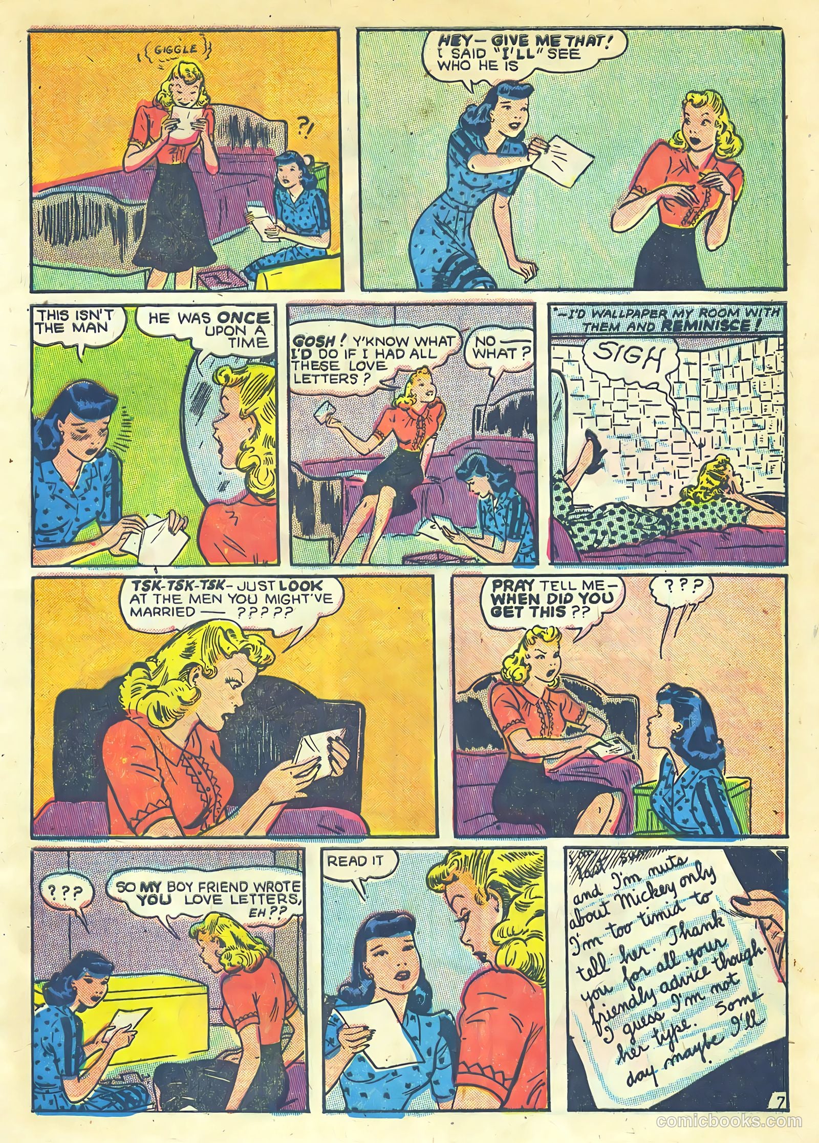Dixie Dugan #4 (1952) — page 9 of 37