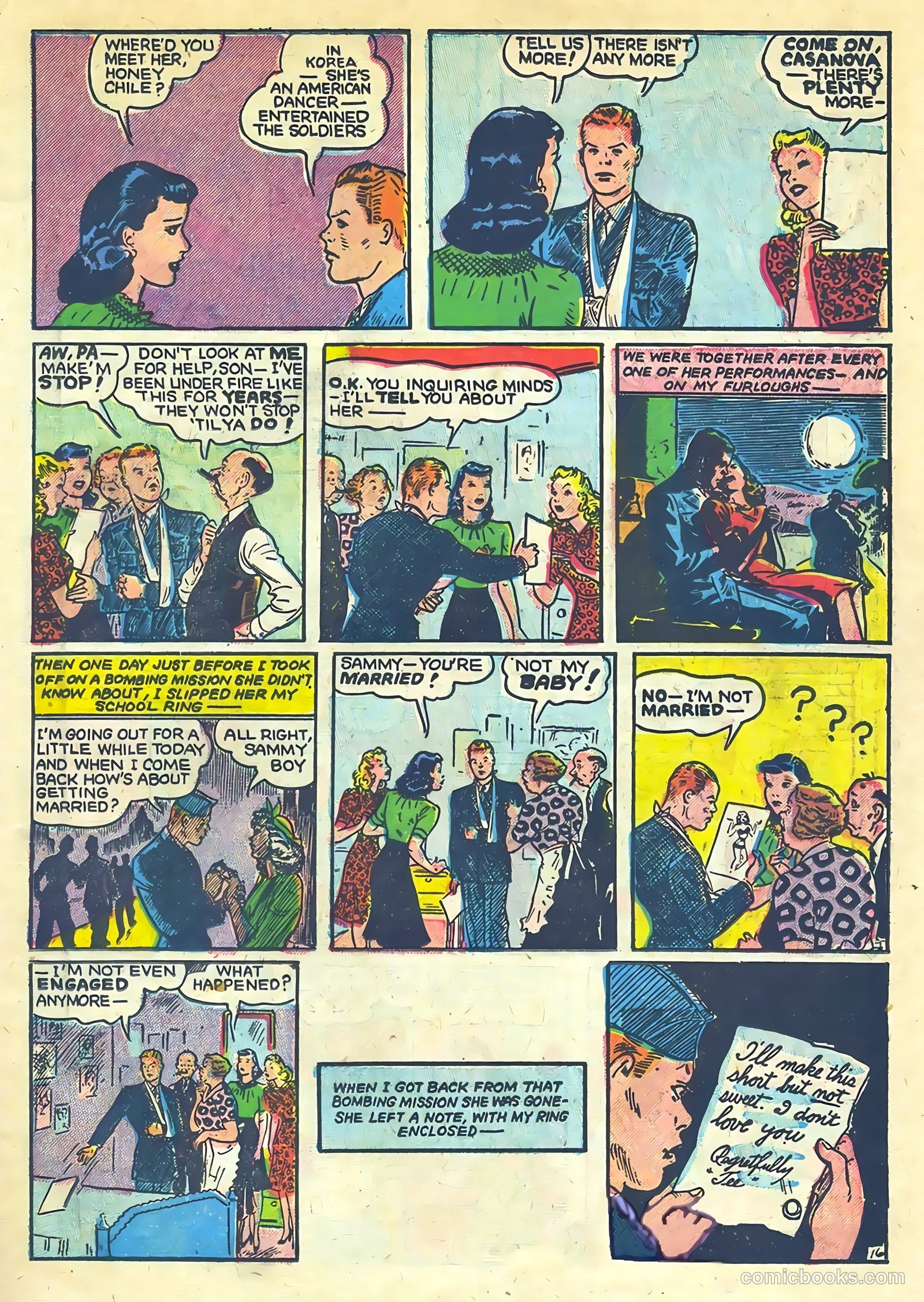 Dixie Dugan #4 (1952) — page 19 of 37