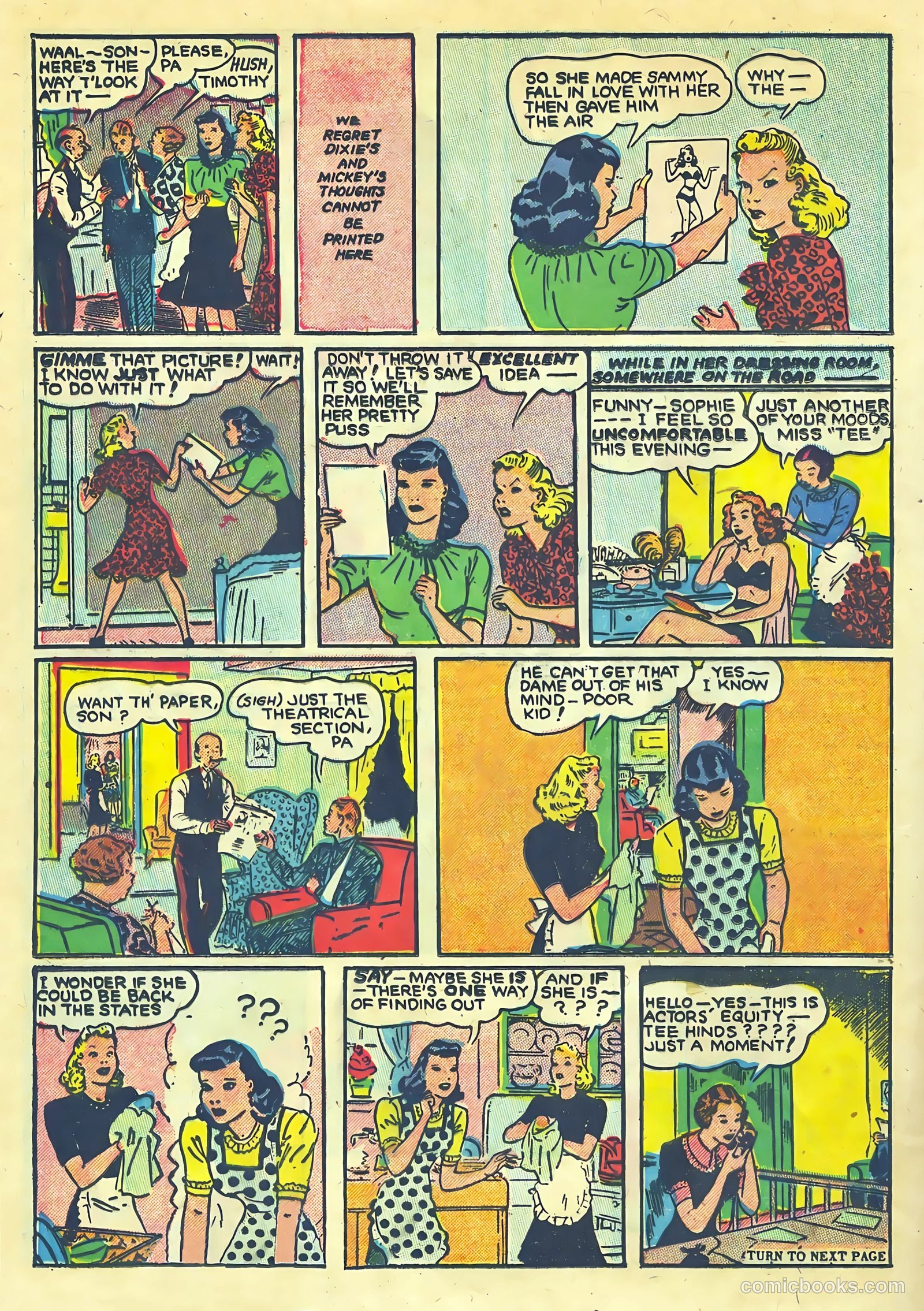 Dixie Dugan #4 (1952) — page 20 of 37