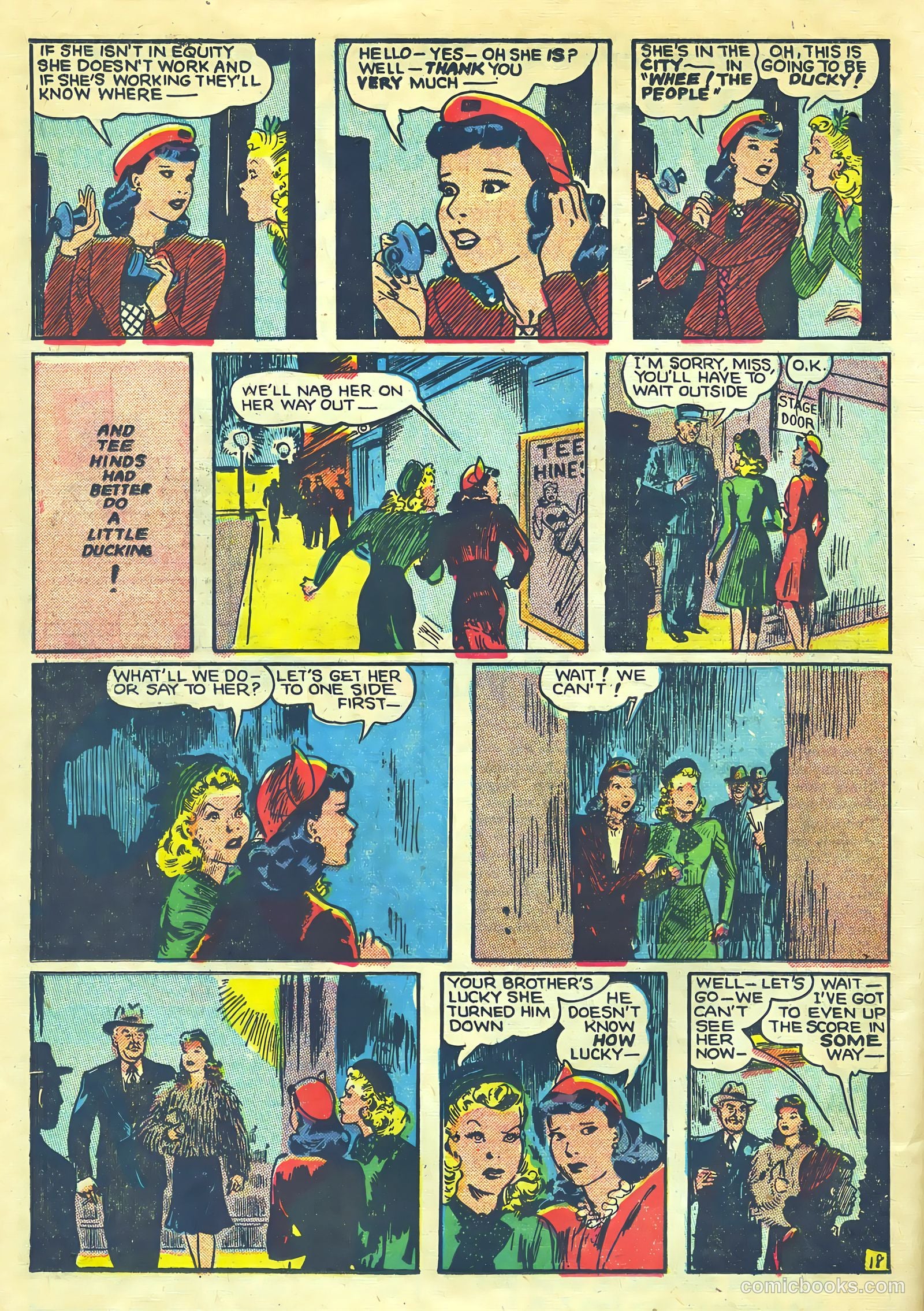 Dixie Dugan #4 (1952) — page 22 of 37