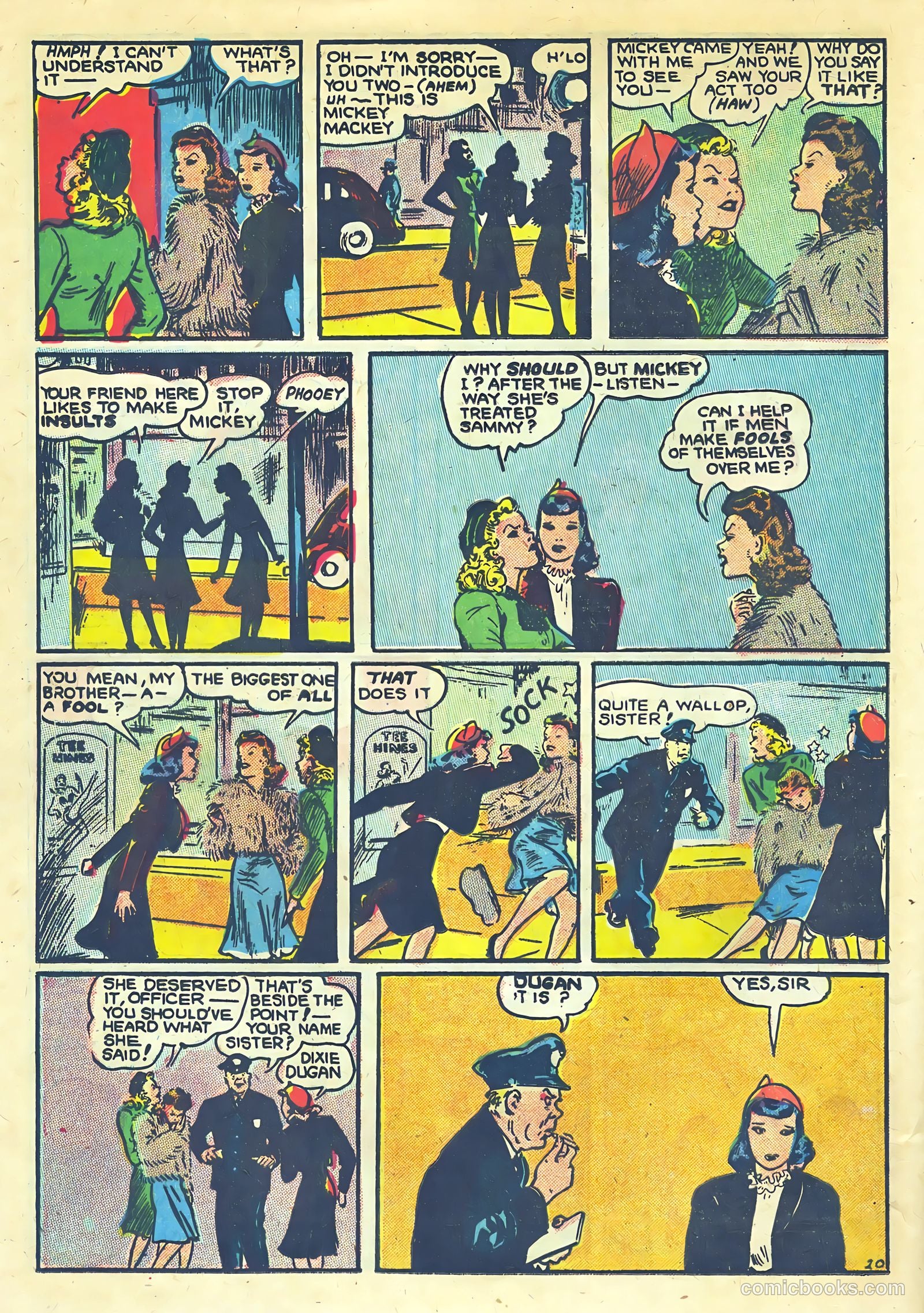 Dixie Dugan #4 (1952) — page 24 of 37