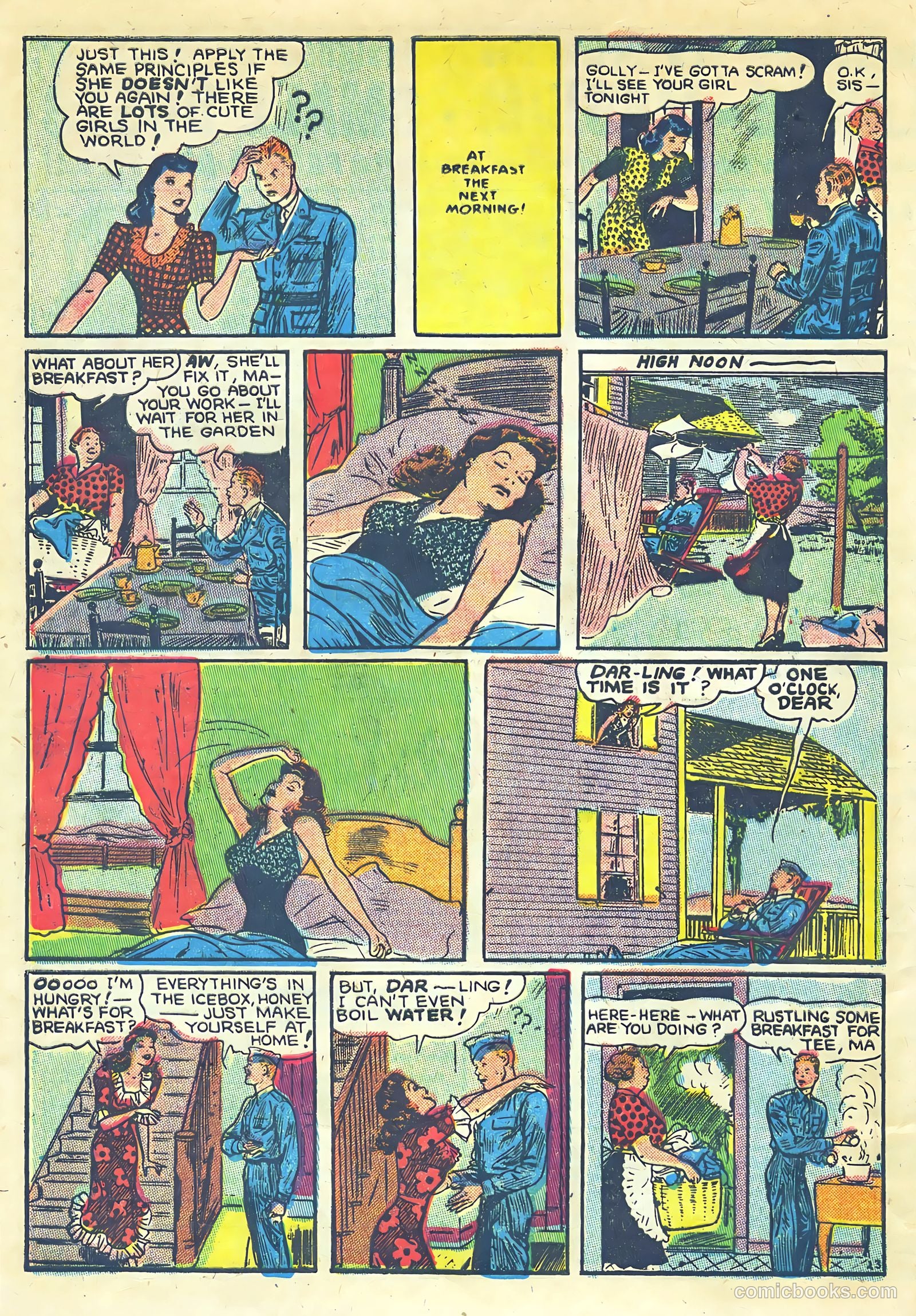 Dixie Dugan #4 (1952) — page 28 of 37