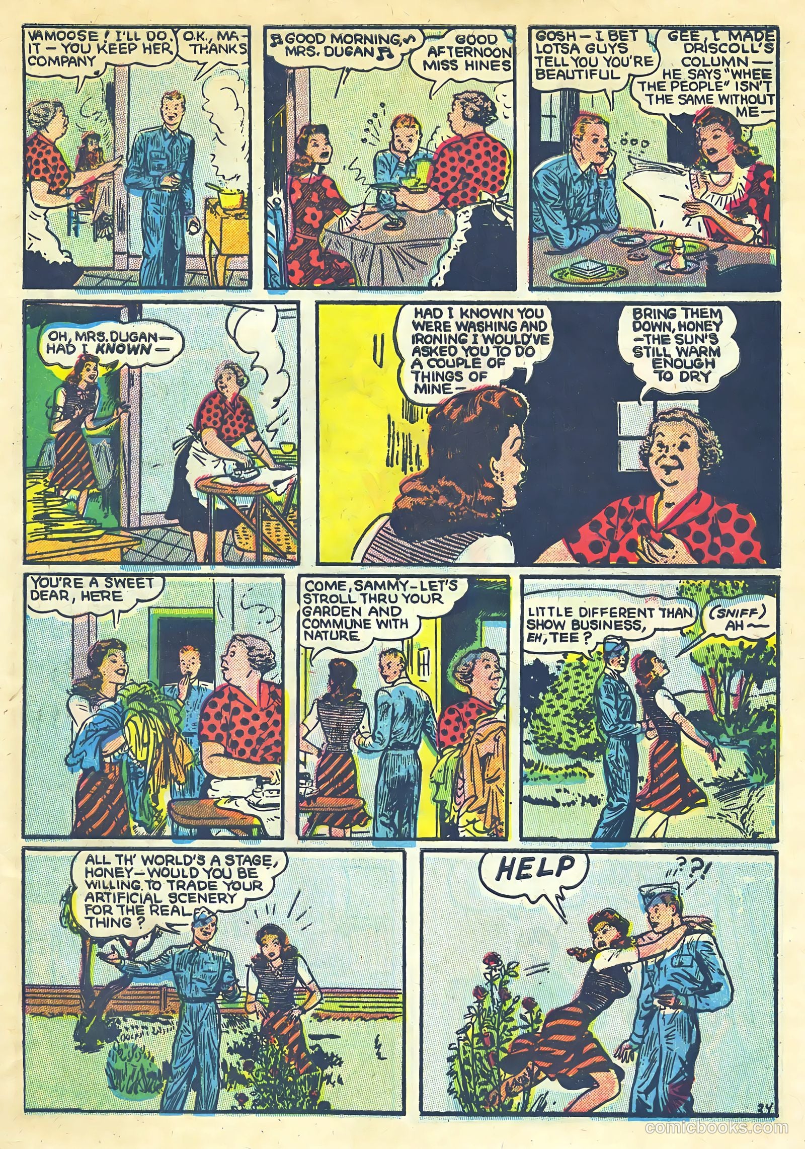 Dixie Dugan #4 (1952) — page 29 of 37