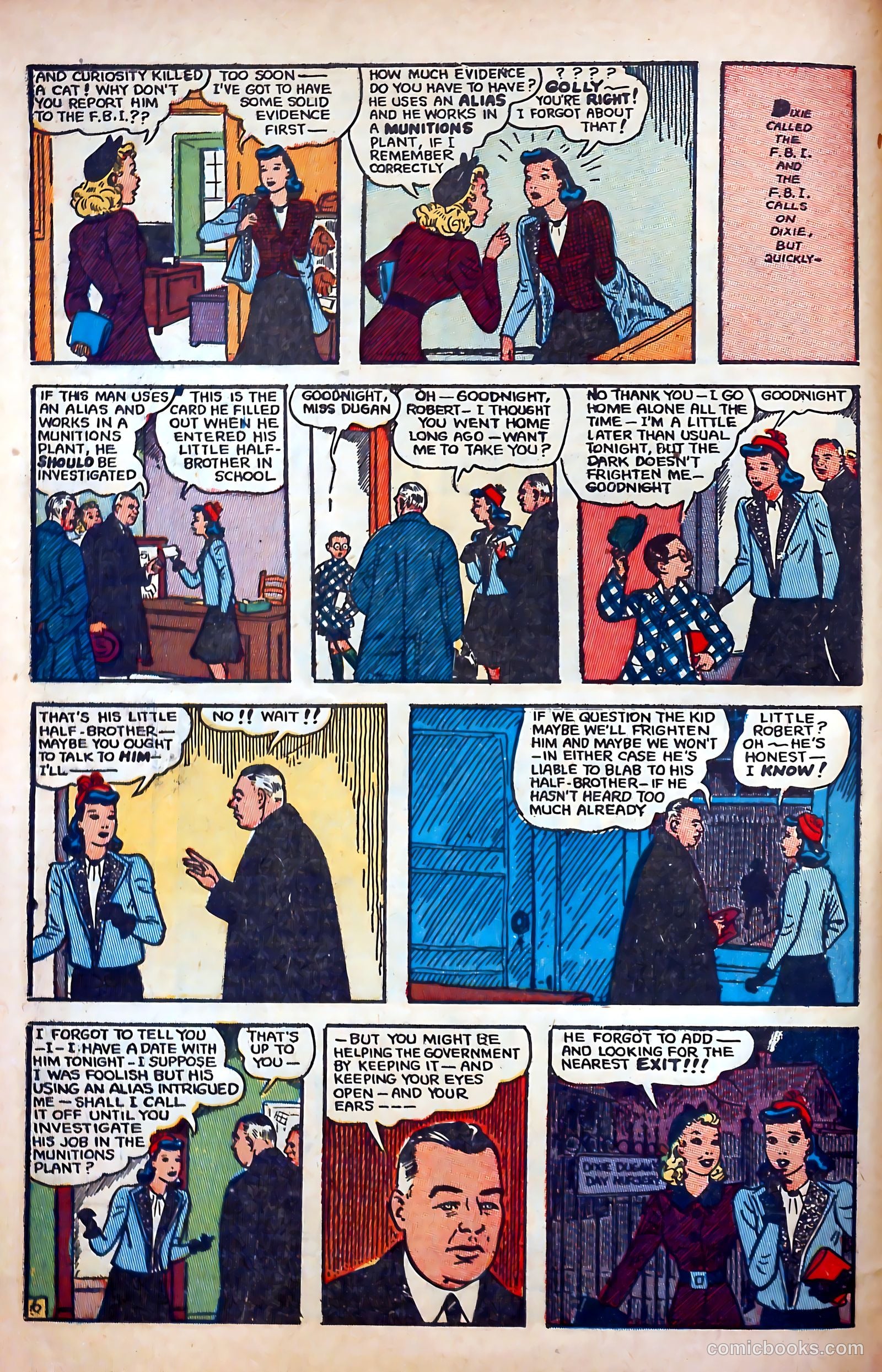 Dixie Dugan #4 (1945) — page 8 of 53