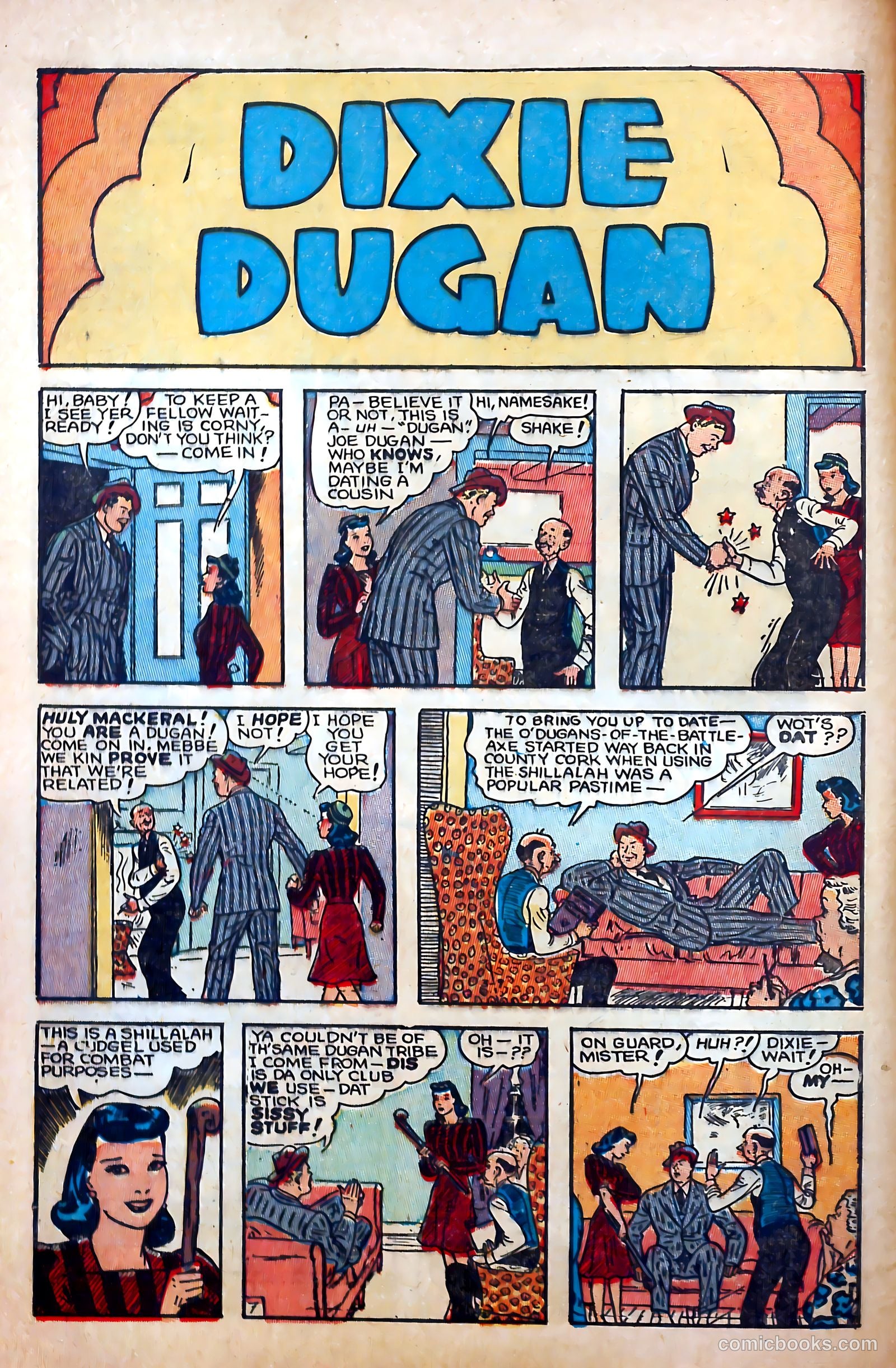 Dixie Dugan #4 (1945) — page 10 of 53