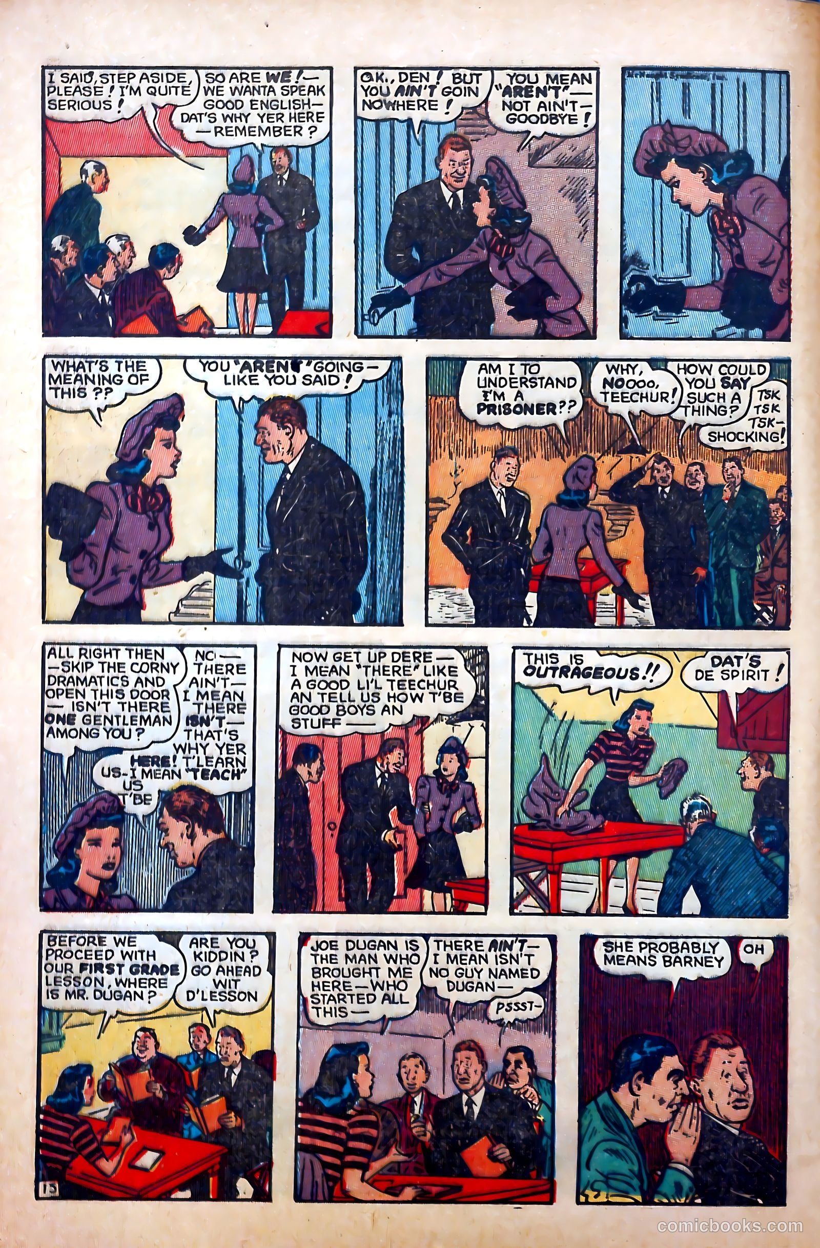 Dixie Dugan #4 (1945) — page 16 of 53