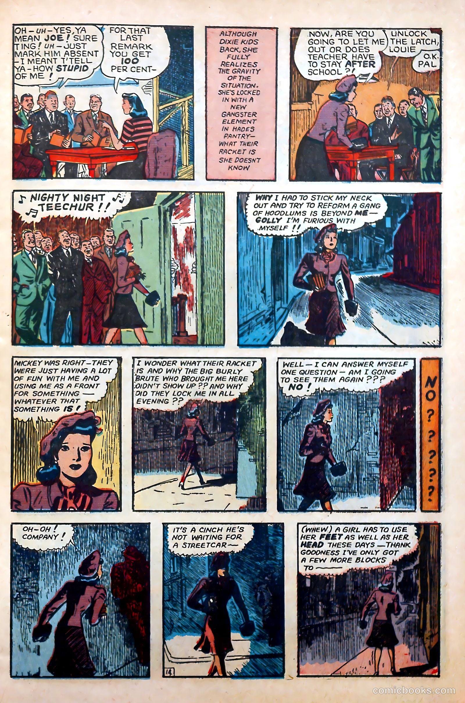 Dixie Dugan #4 (1945) — page 17 of 53