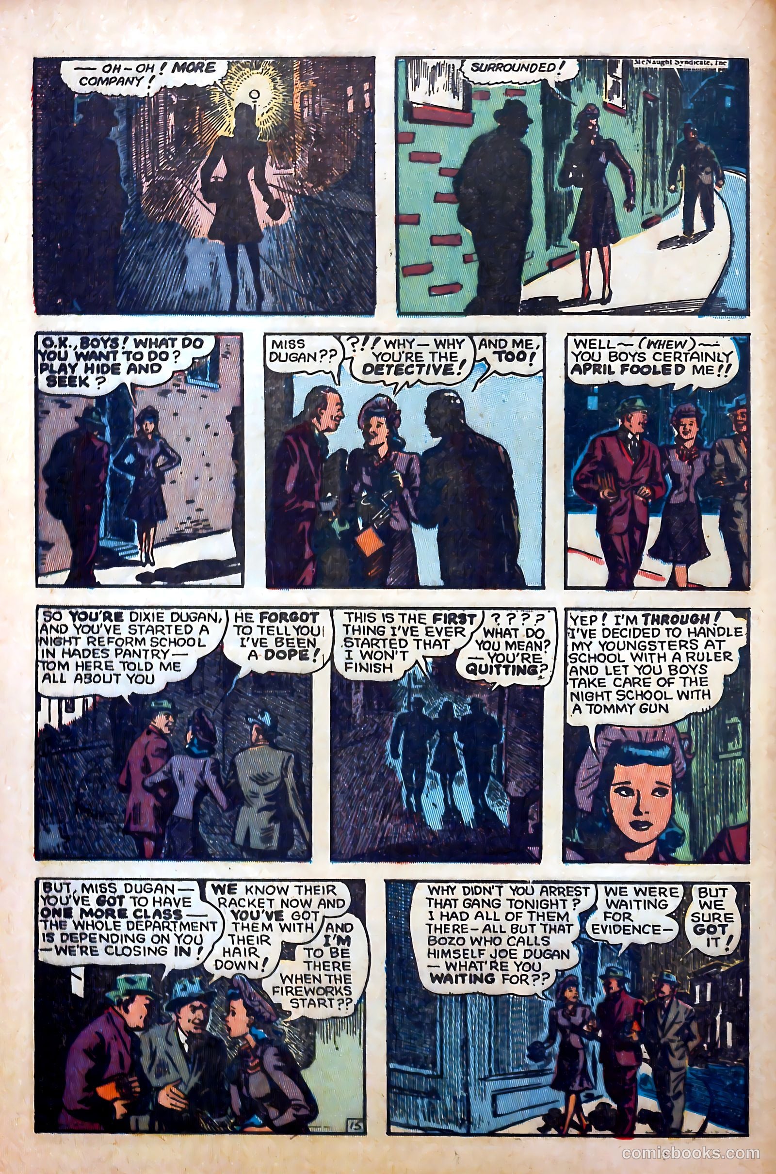 Dixie Dugan #4 (1945) — page 18 of 53