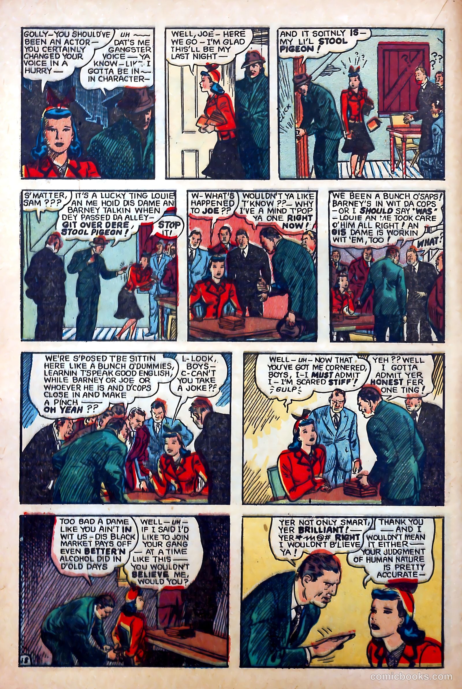 Dixie Dugan #4 (1945) — page 22 of 53