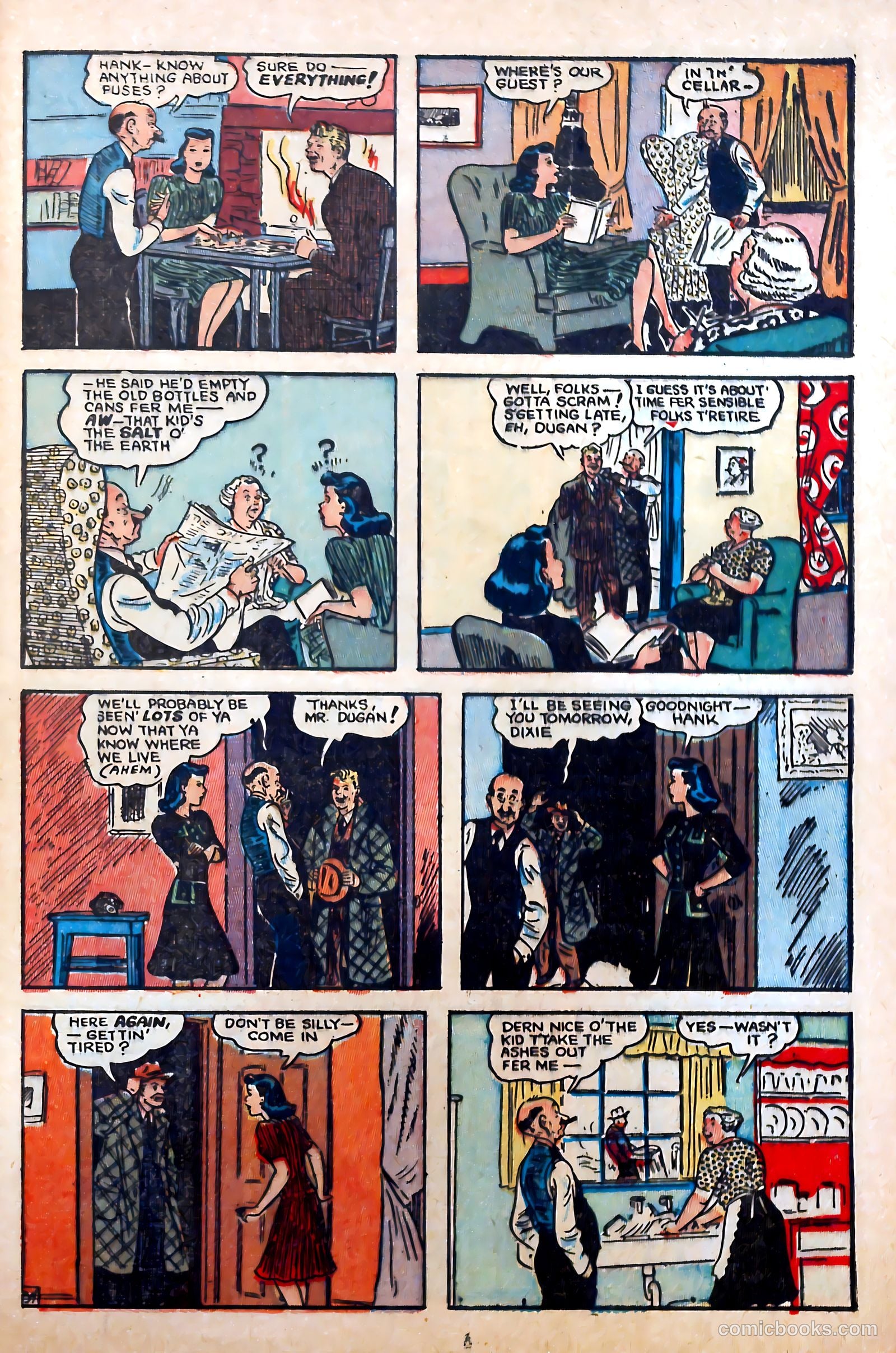Dixie Dugan #4 (1945) — page 43 of 53