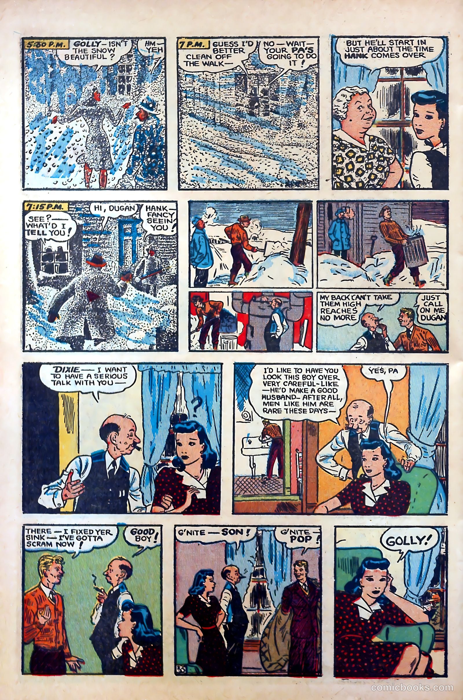 Dixie Dugan #4 (1945) — page 44 of 53