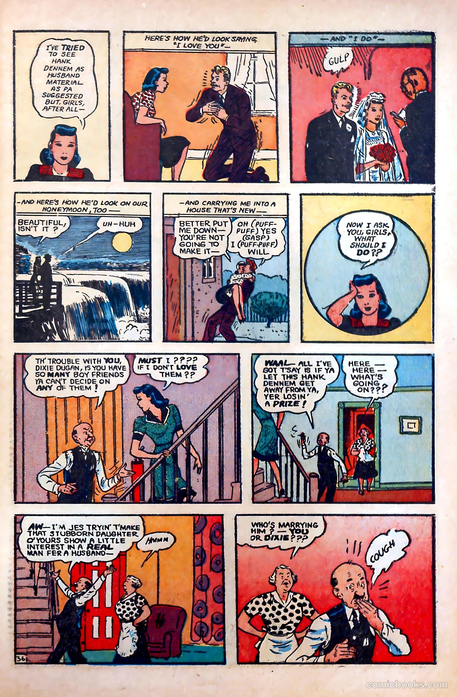 Dixie Dugan #4 (1945) — page 45 of 53