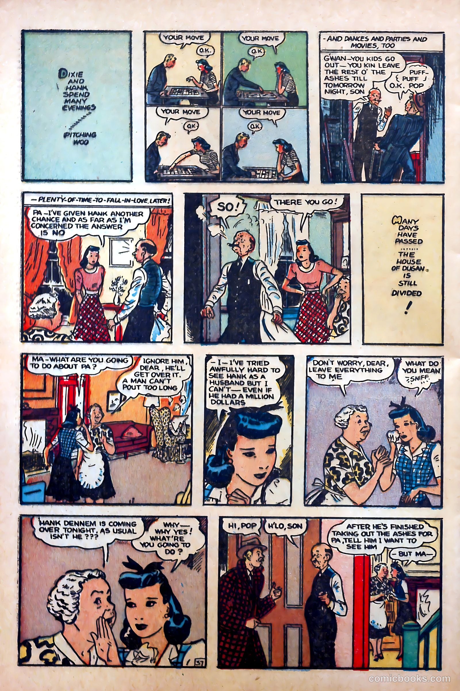 Dixie Dugan #4 (1945) — page 46 of 53