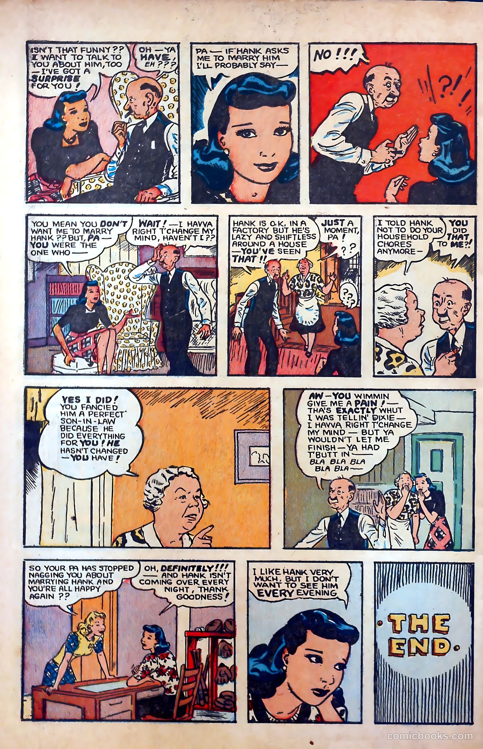 Dixie Dugan #4 (1945) — page 50 of 53