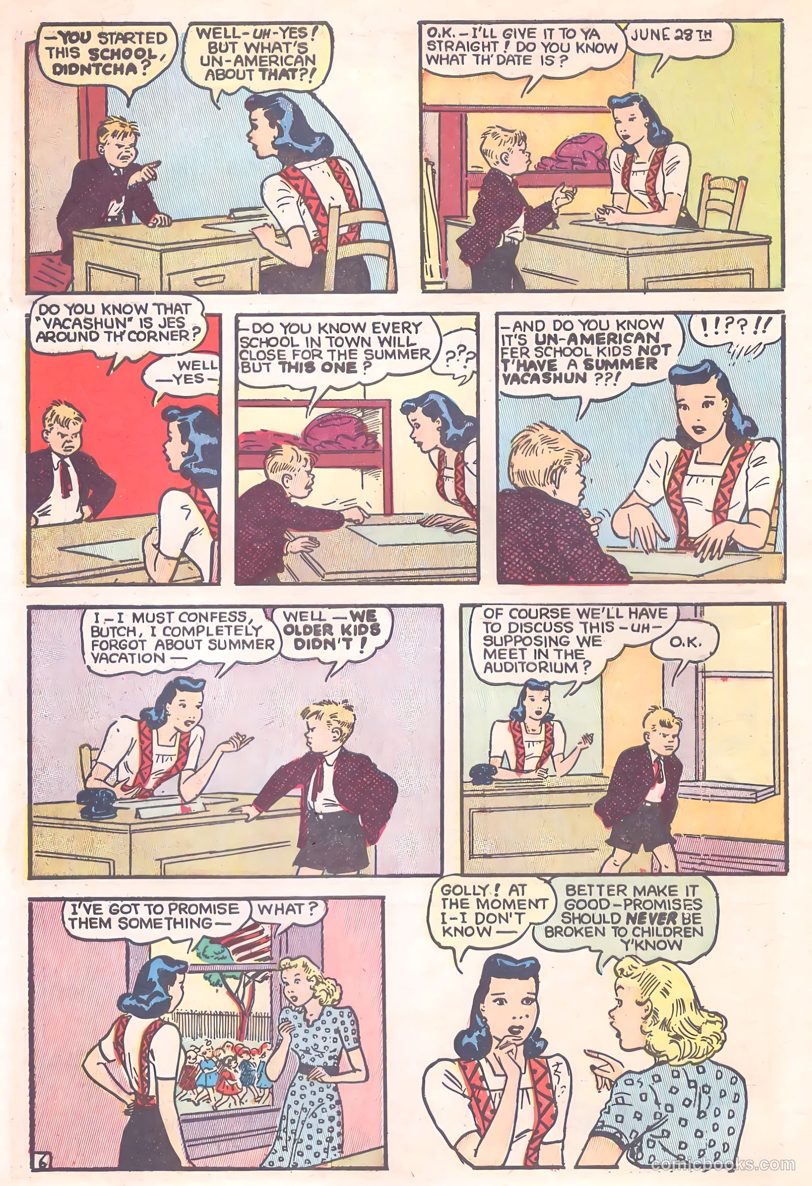 Dixie Dugan #5 (1946) — page 8 of 53