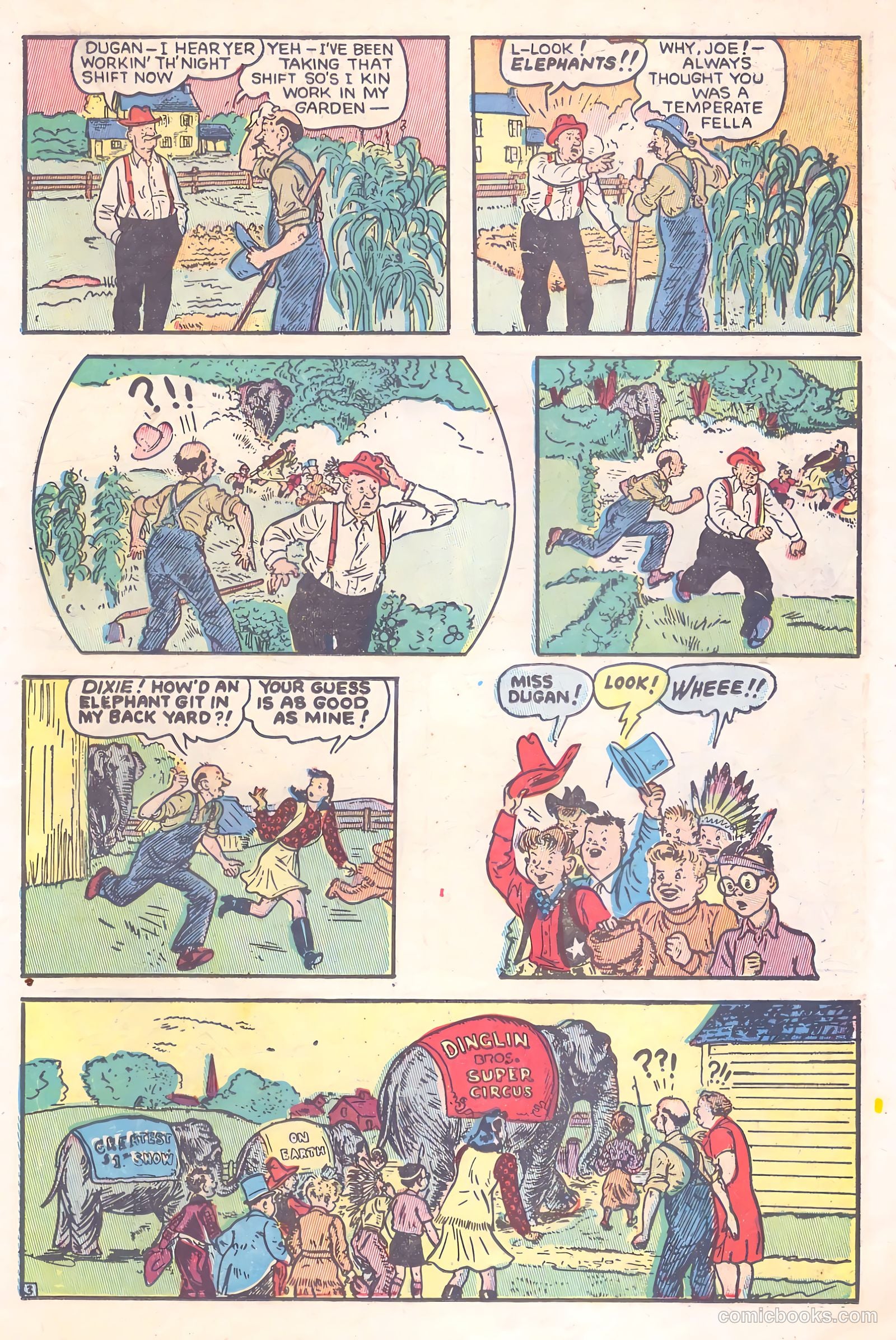 Dixie Dugan #5 (1946) — page 21 of 53