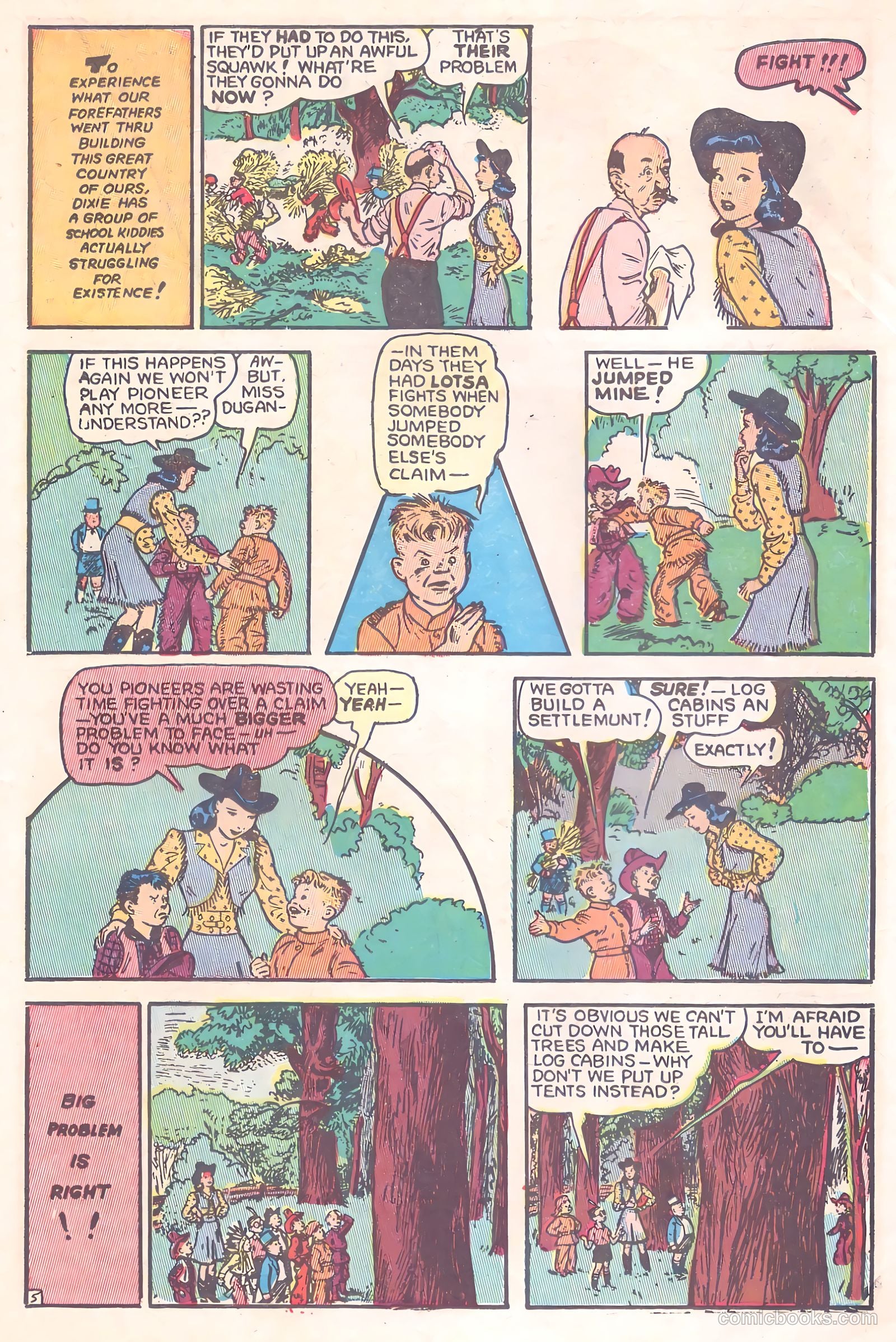 Dixie Dugan #5 (1946) — page 23 of 53