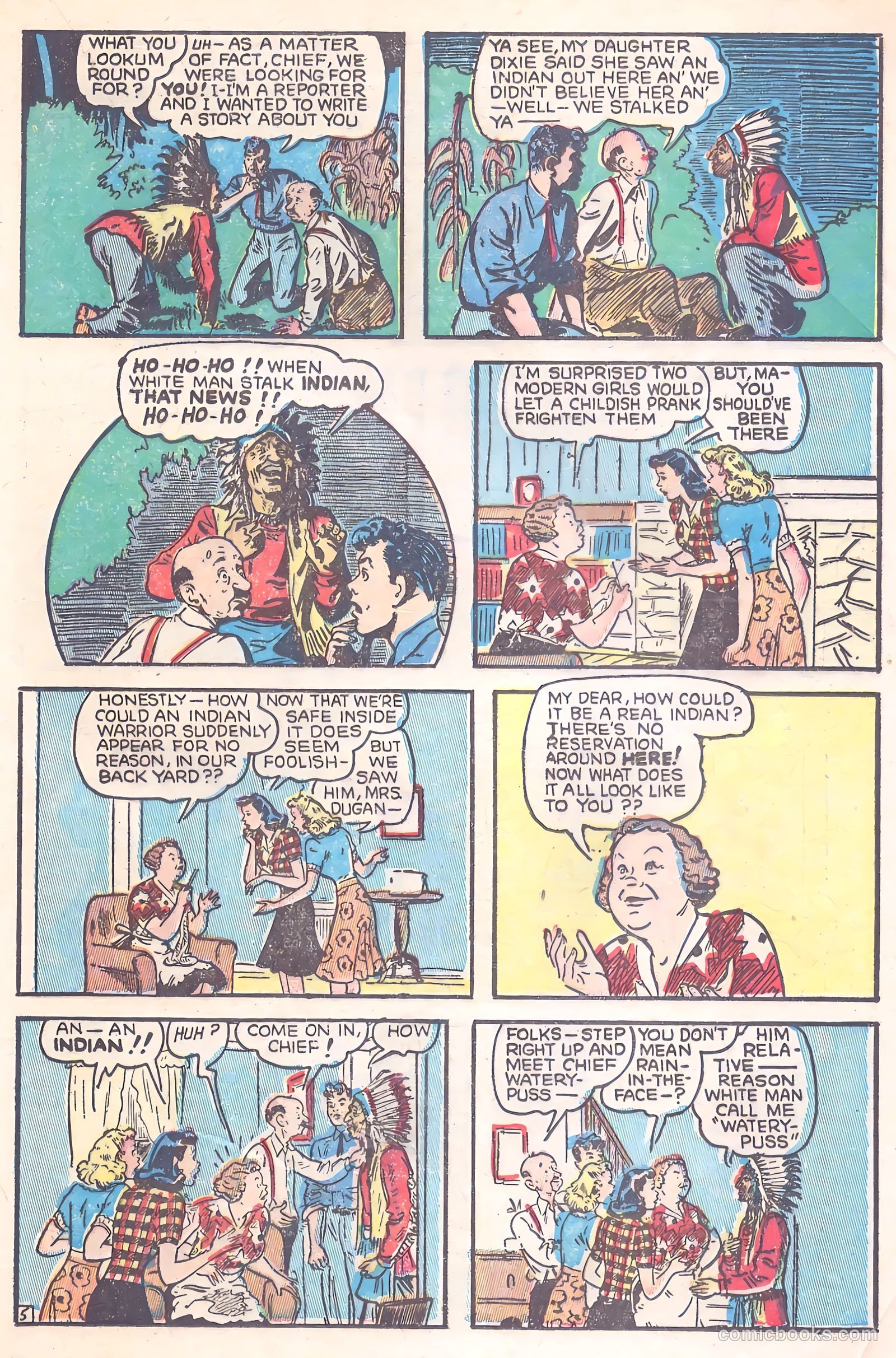 Dixie Dugan #5 (1946) — page 31 of 53
