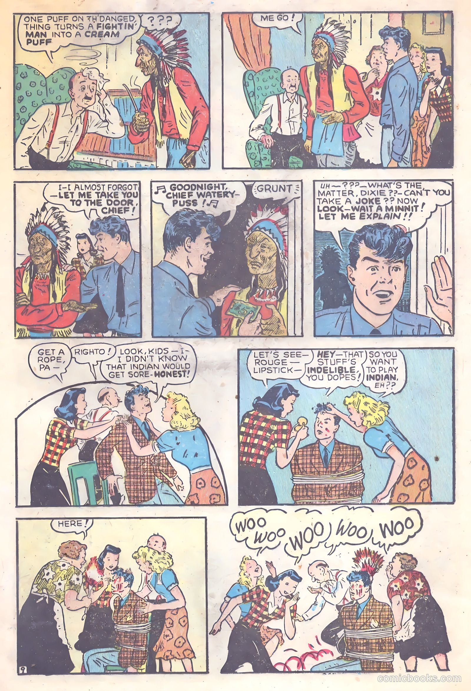 Dixie Dugan #5 (1946) — page 35 of 53