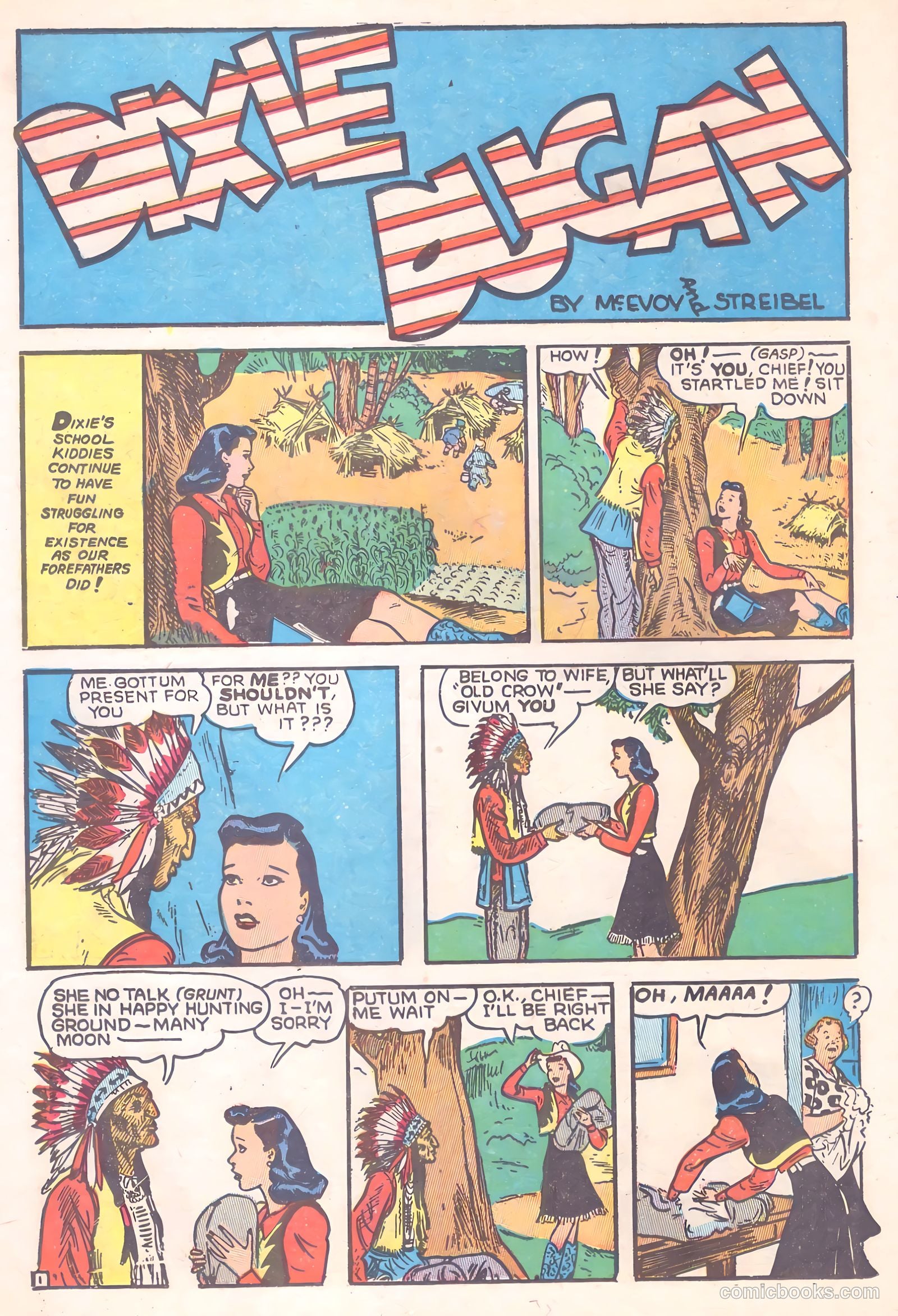 Dixie Dugan #5 (1946) — page 36 of 53