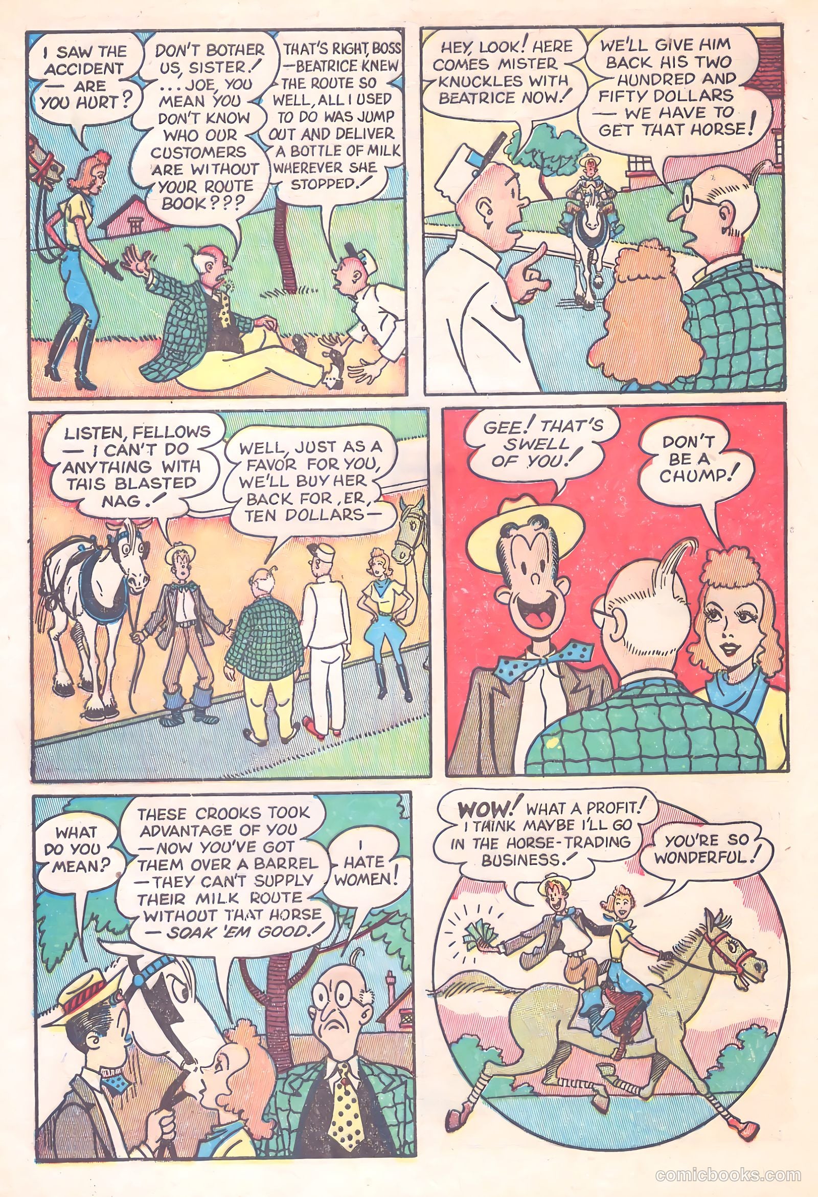 Dixie Dugan #5 (1946) — page 46 of 53